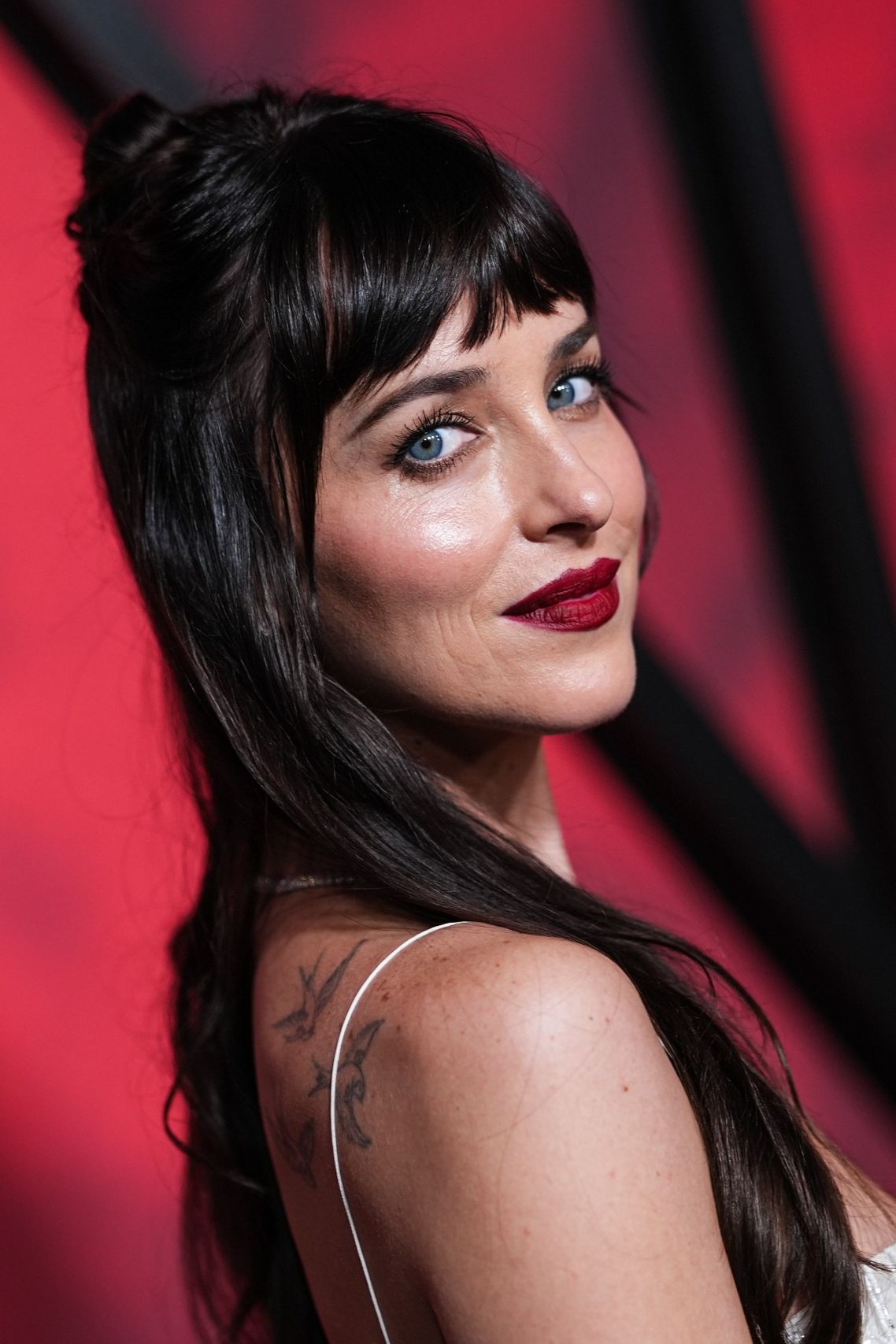 Dakota Johnson at Amazon MGM Studios' &amp;quot;Verity&amp;quot; New York Premiere held at the AMC Lincoln Square 13 on September 29, 2026 in New York, New York. (Photo by John Nacion/Variety via Getty Images)