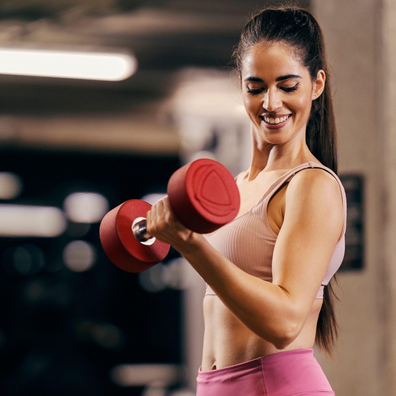 Vibration Dumbbell Set - 2kg Shaking Weight For Home Fitness & Muscle Toning