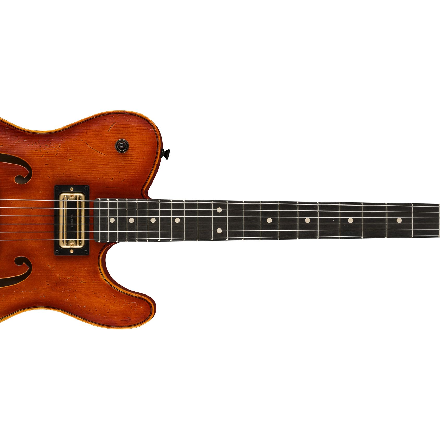 This Telecaster was inspired by a 308-year-old Stradivarius violin This Telecaster was inspired by a 308-year-old Stradivarius violin