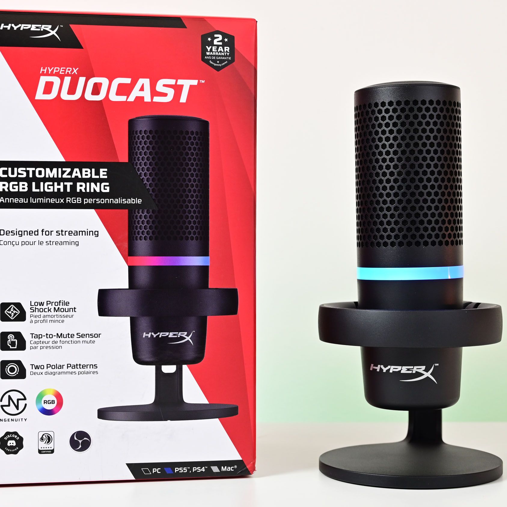 配信機器・PA機器・レコーディング機器 HyperX DUOCAST 大人気の 激安先着 HyperX DUOCAST｜配信機器・PA機器