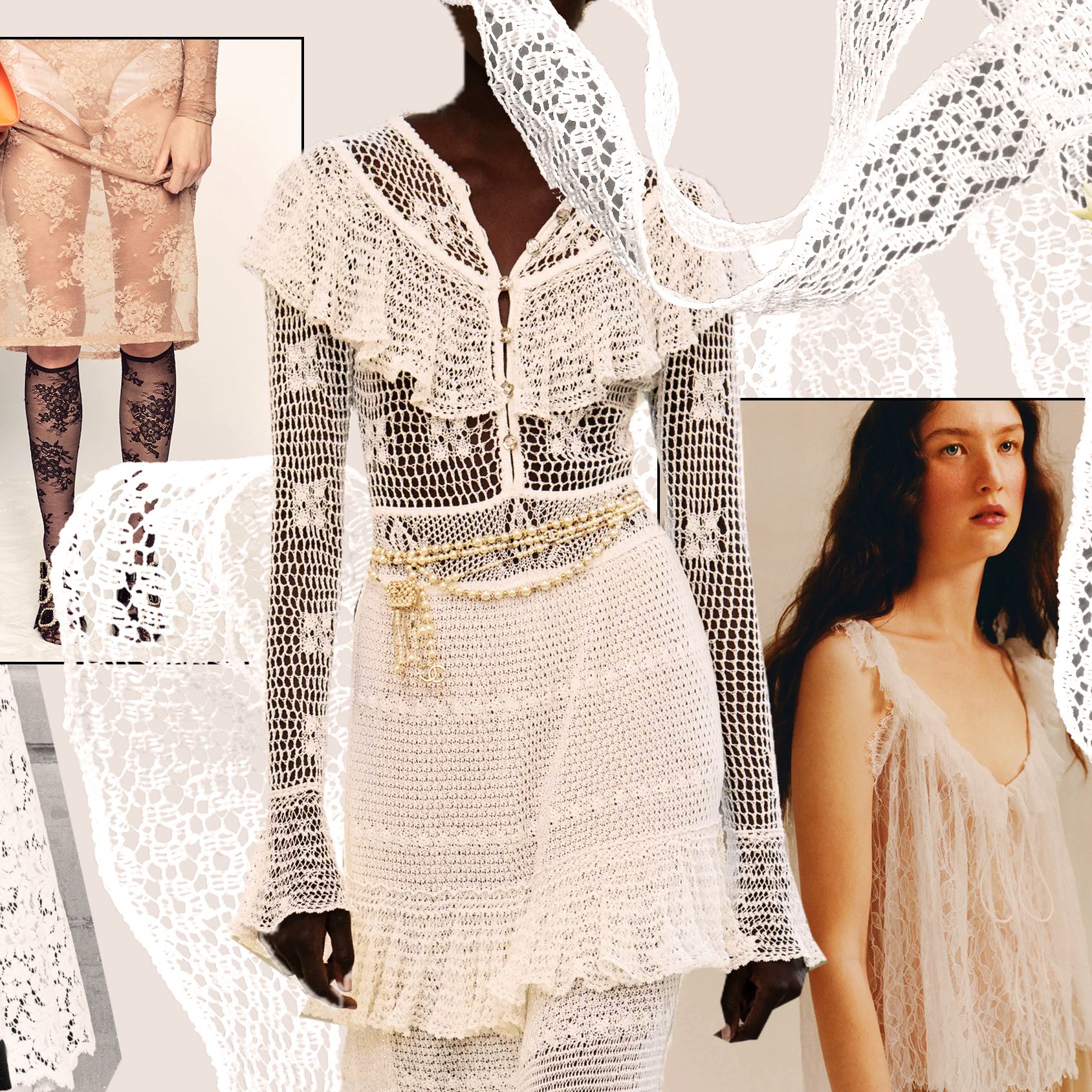Trust Me—the Lace Trend Is the Sweet-Yet-Sultry Look of Summer