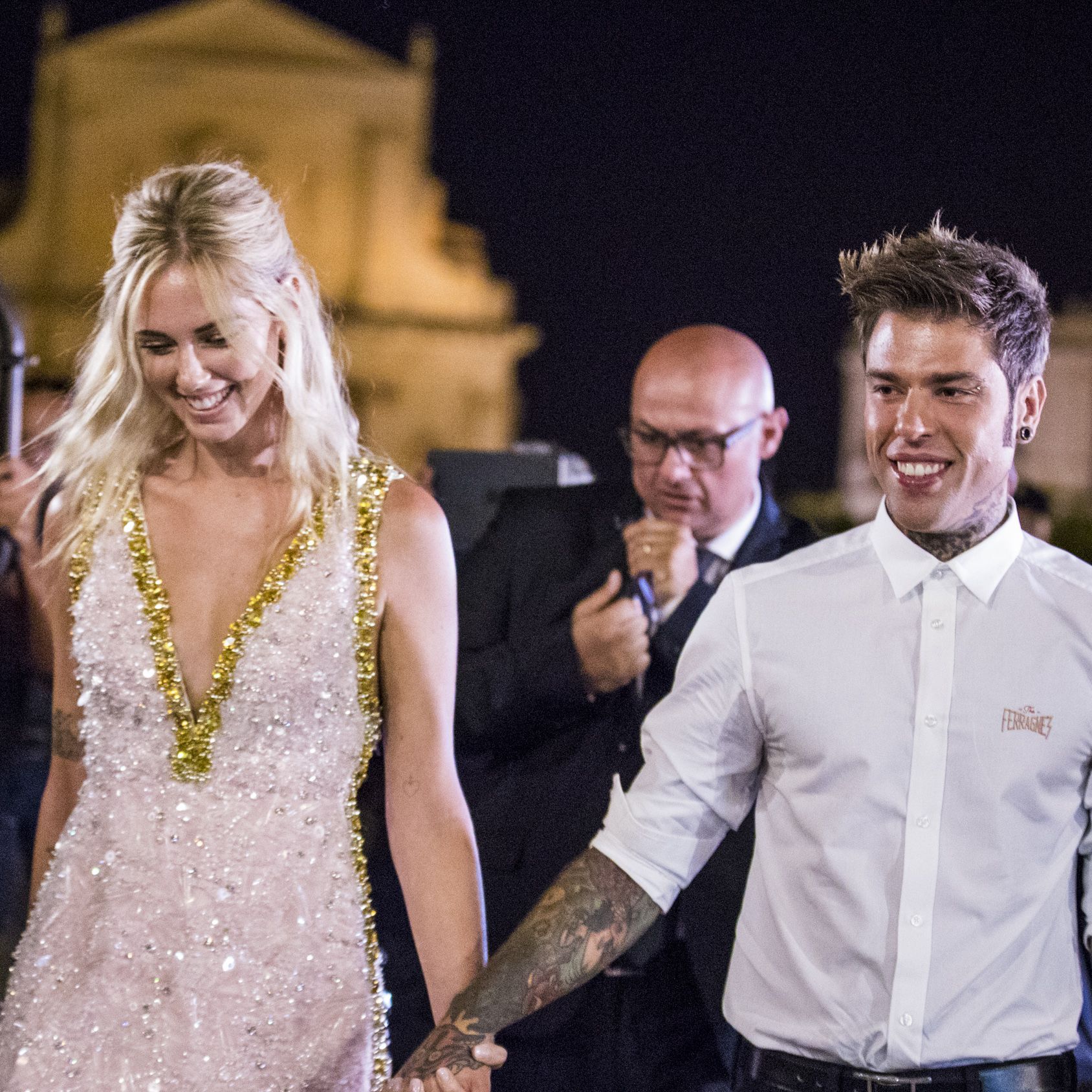 chiara ferragni wedding dress short Chiara Ferragni's Epic Wedding in Italy