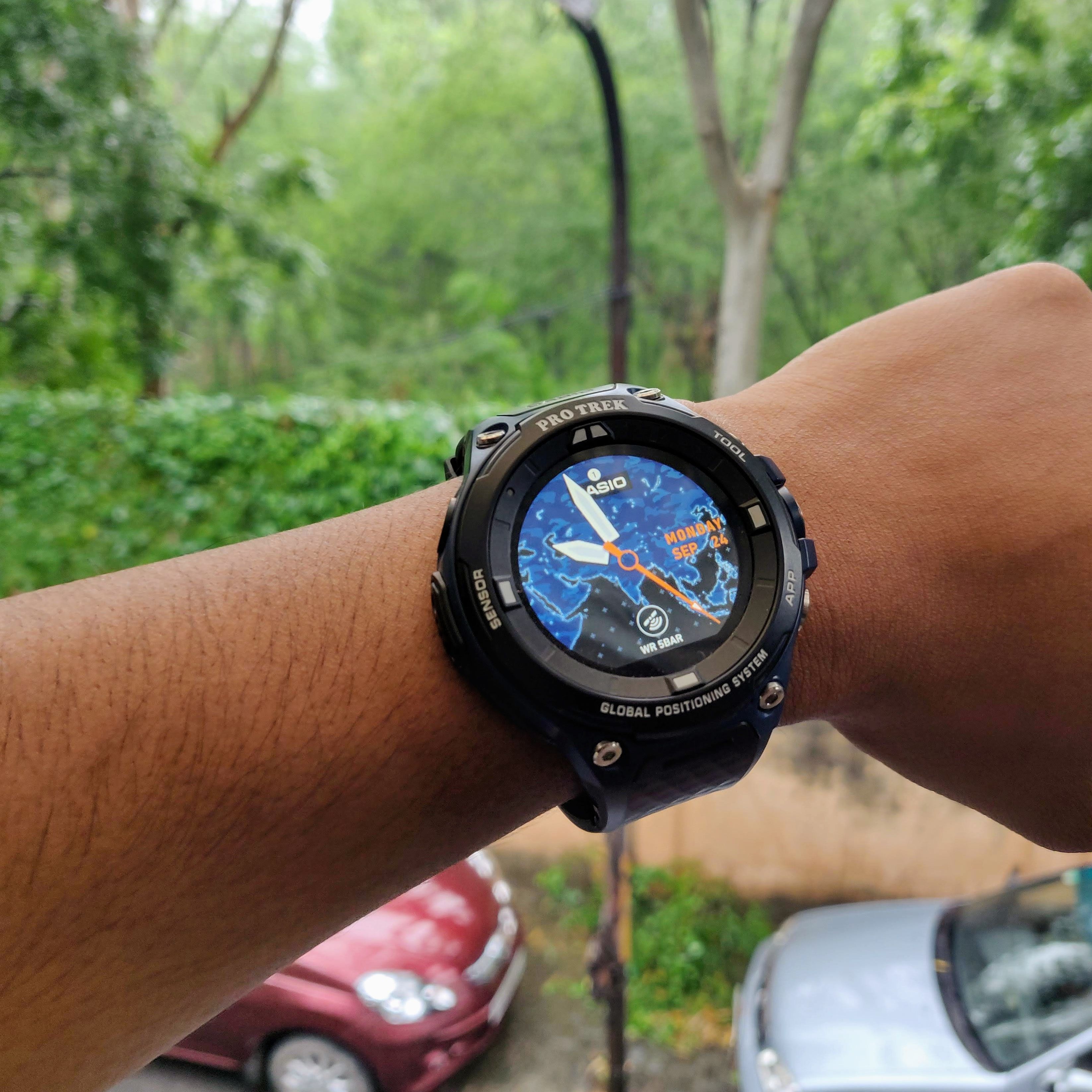 ★極美品★CASIO　PRO TREK SMART WSD-F20-WE Casio Pro Trek Smart WSD-F20 review | TechRadar