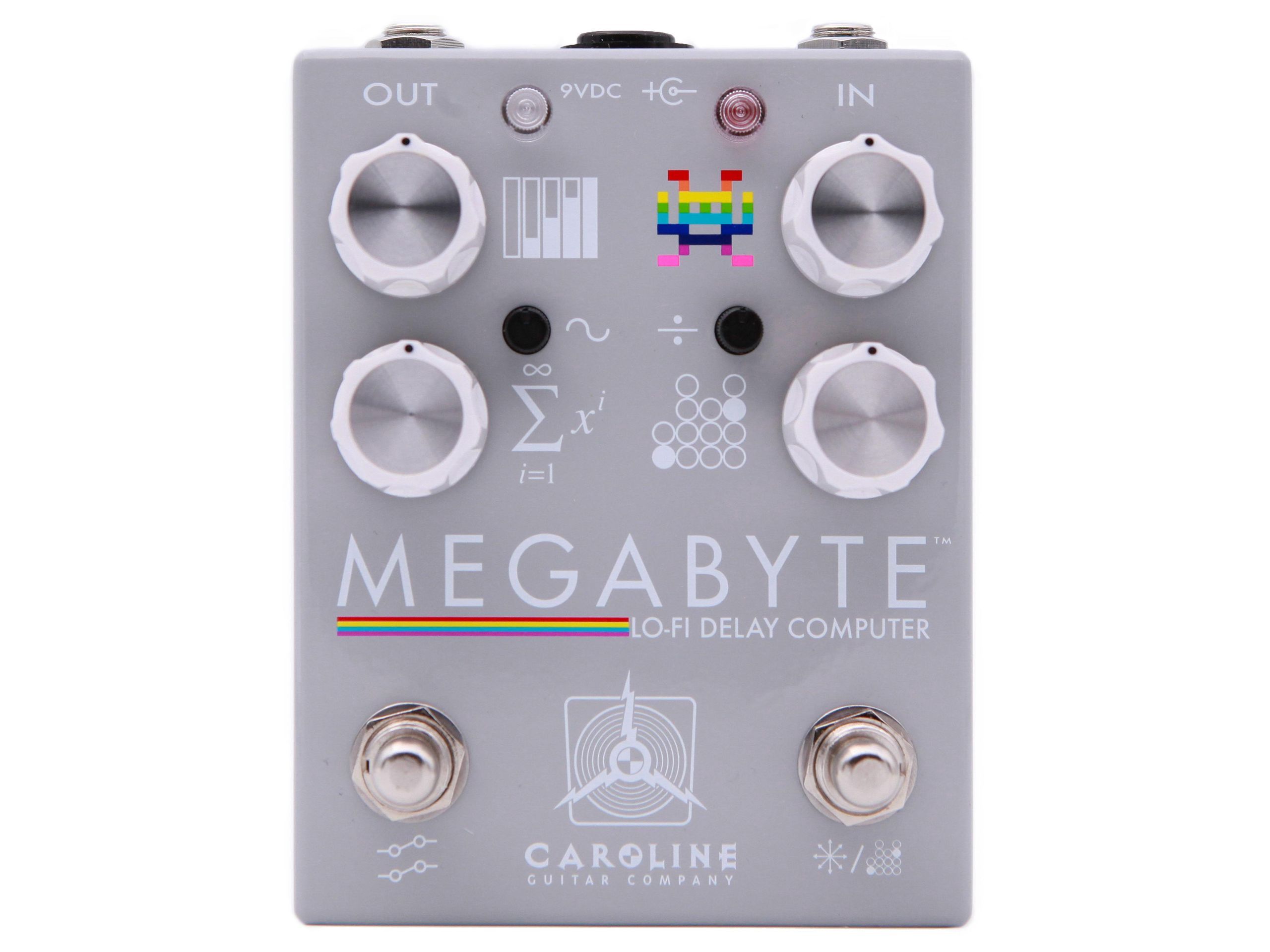 Caroline Guitar Company goes lo-fi with its Megabyte delay pedal