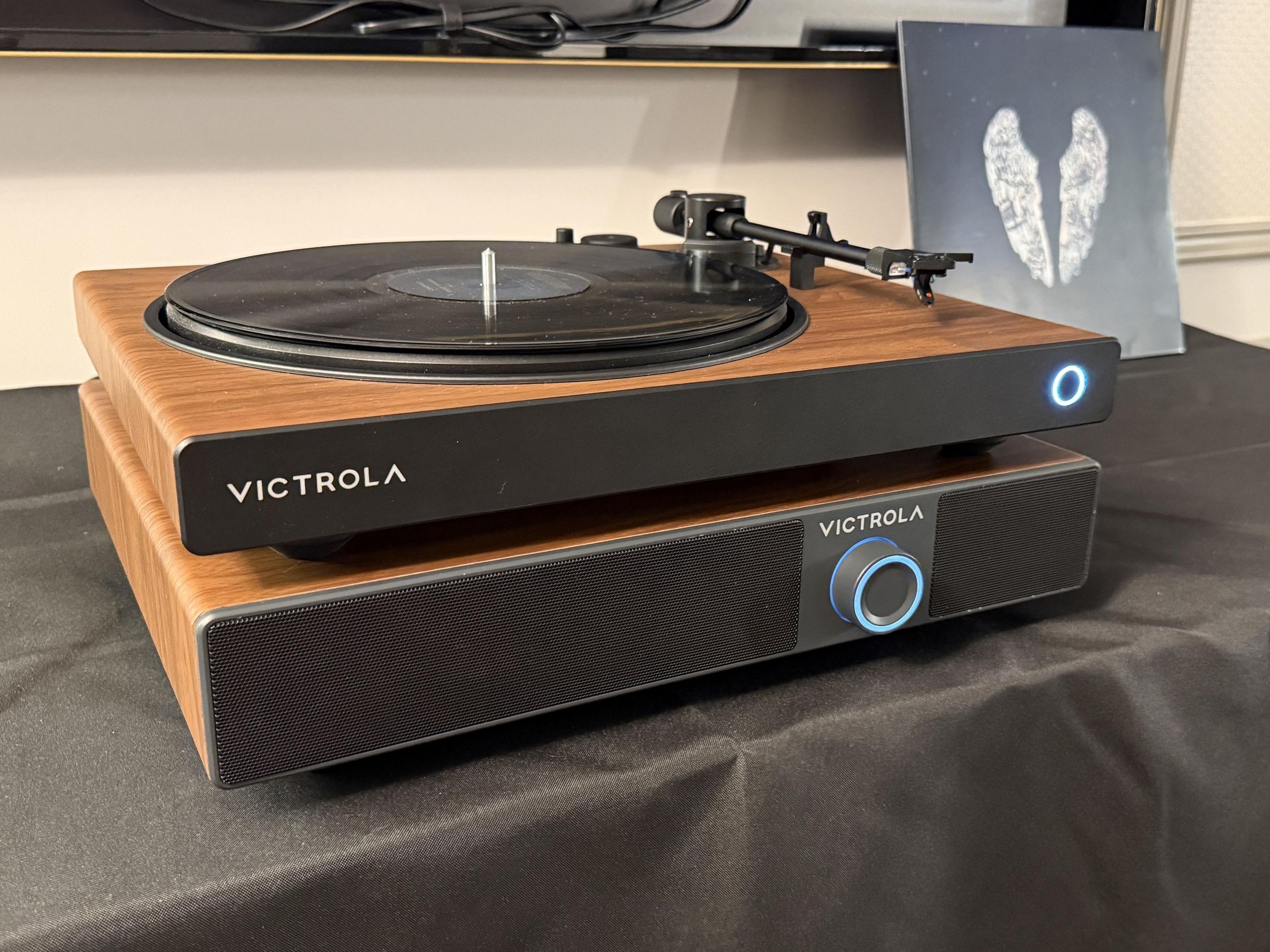 VICTROLA VTA 65 ESP EU All in 1 Bluetooth Music Centre   Mahagony