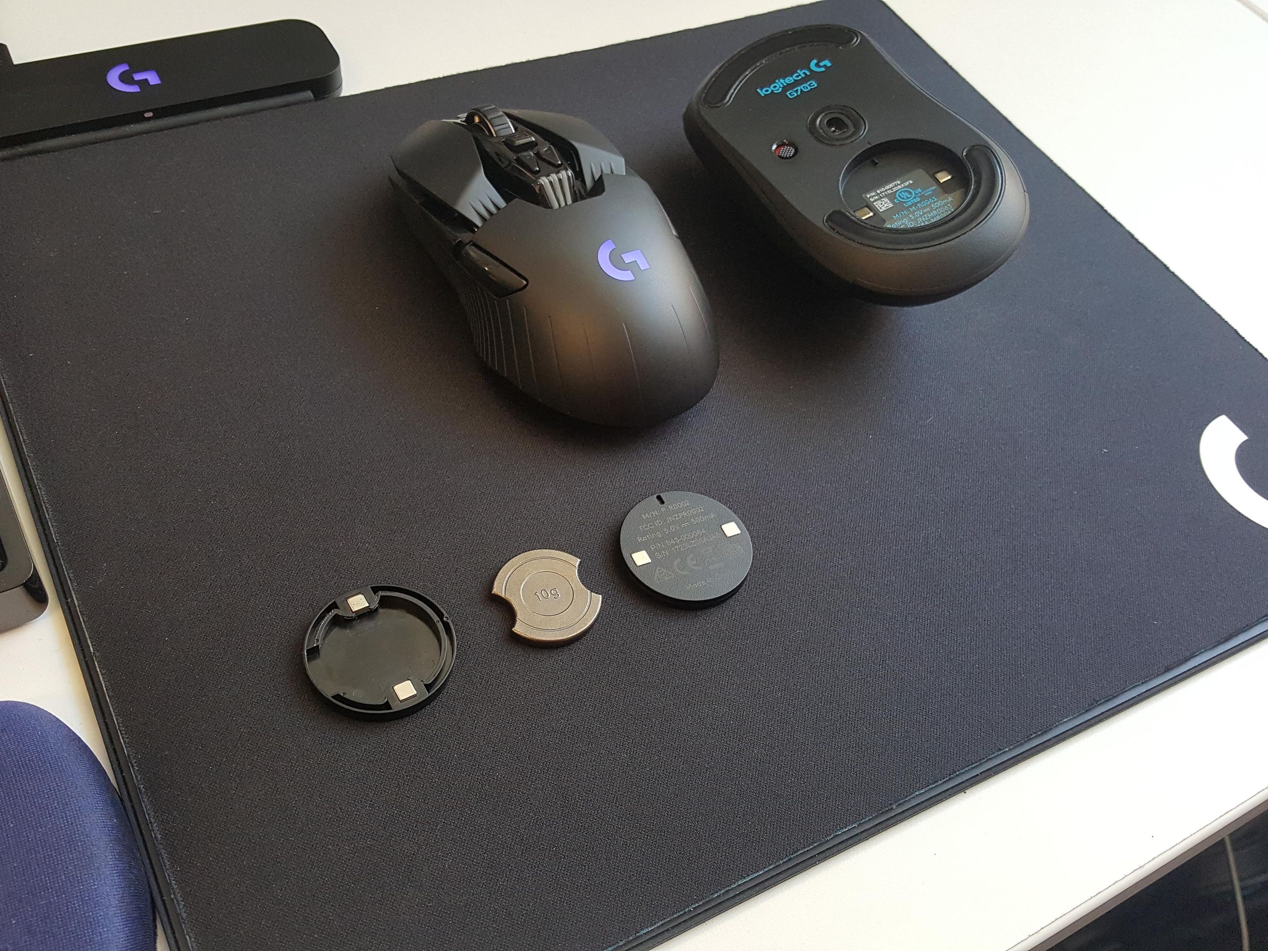Logitech's wireless charging mousepad fulfills the dream of never