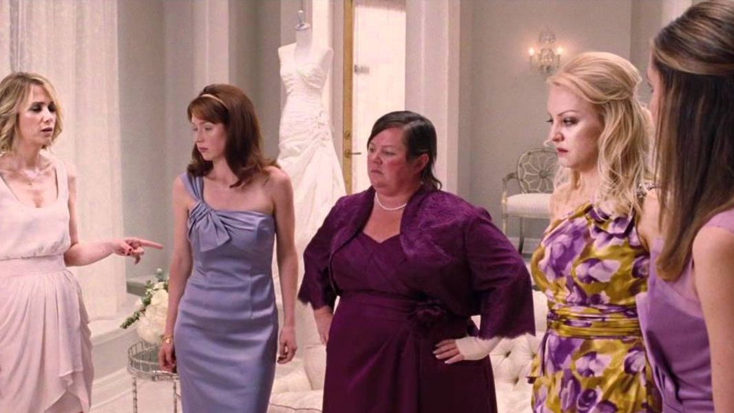 bridesmaid dress scene Behind the Scenes of 27 Dresses with Katherine Heigl