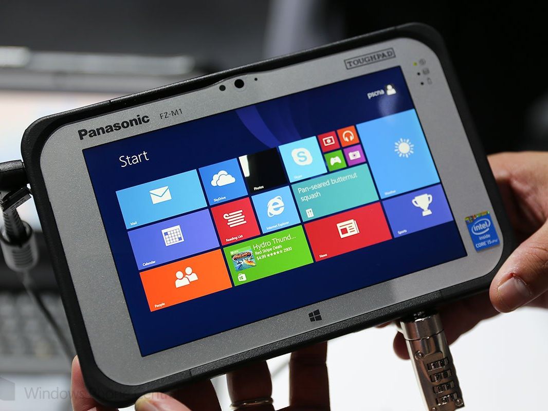Panasonic Toughpad FZ-M1 Windowsタブレット本体 頑丈タブレット FZ-M1 特長｜パナソニック公式通販（法人）