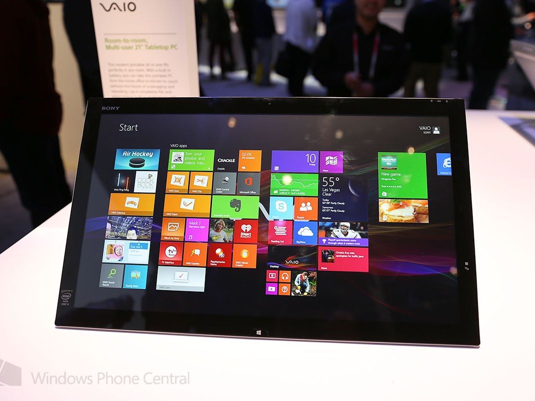Hands-on with the Sony VAIO Tap 21 at CES | Windows Central