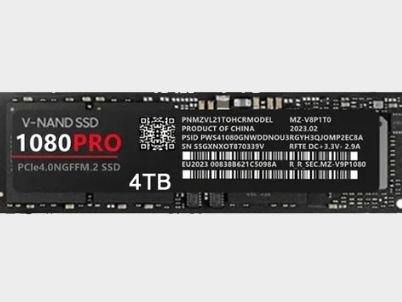 【未使用】M.2 NVMe SSD 1TB 1080 PRO Fake Samsung 1080 Pro SSDs show up on Aliexpress, and the