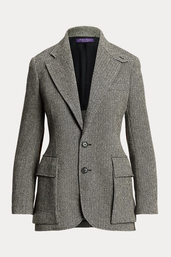 Preston Ii Herringbone Tweed Jacket
