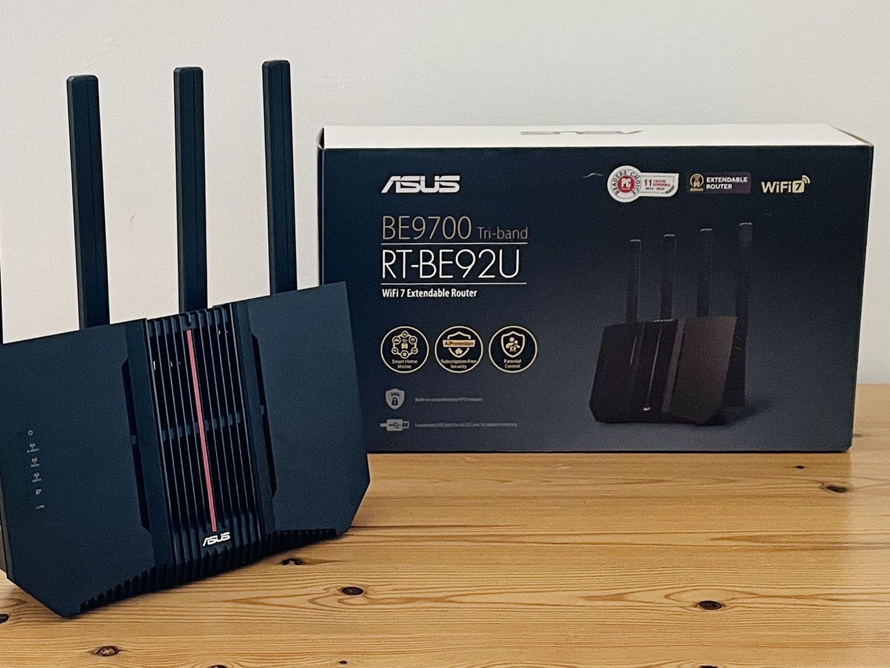 Asus RT-BE92U: tri-band Wi-Fi 7 router provides a high-speed