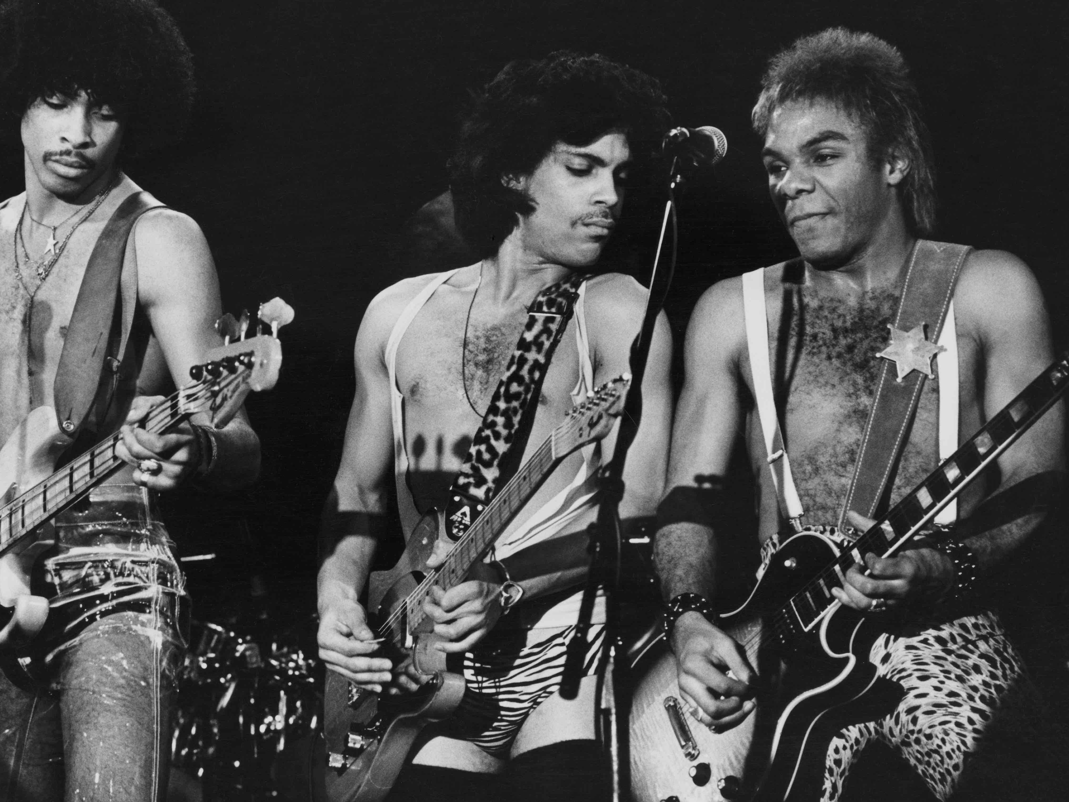 What happened when Prince supporting the Rolling Stones