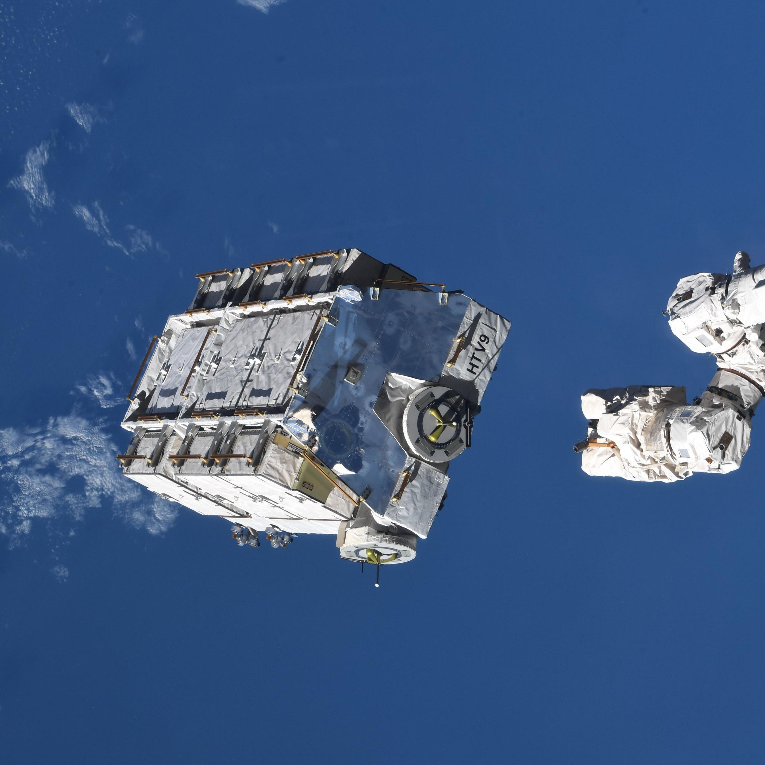 Space station tosses 2.9-ton hunk of space junk overboard. It will