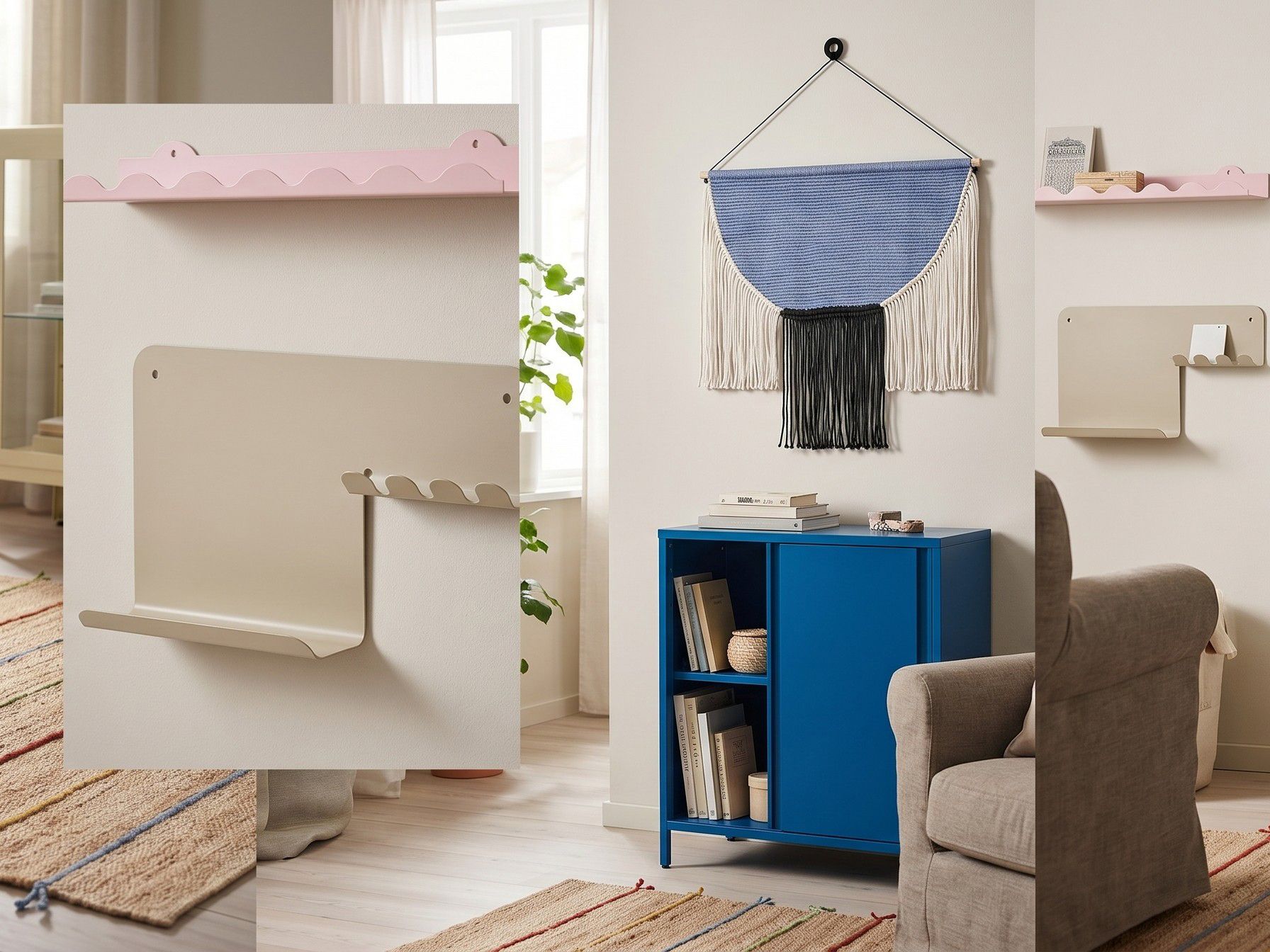 IKEA living room trends for summer: playful colors and open