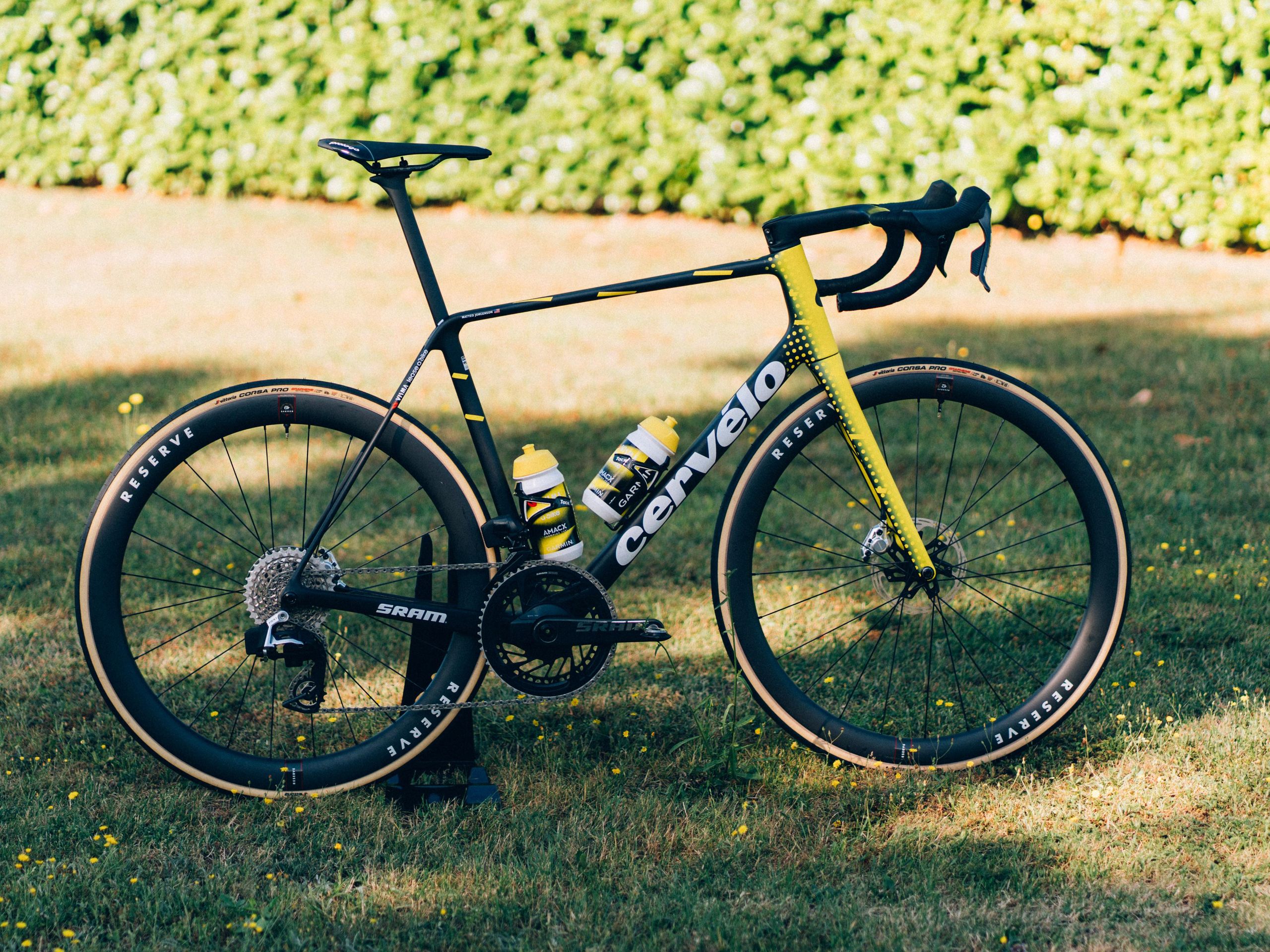 An unreleased Cervélo R5: Matteo Jorgenson's Tour de France bike