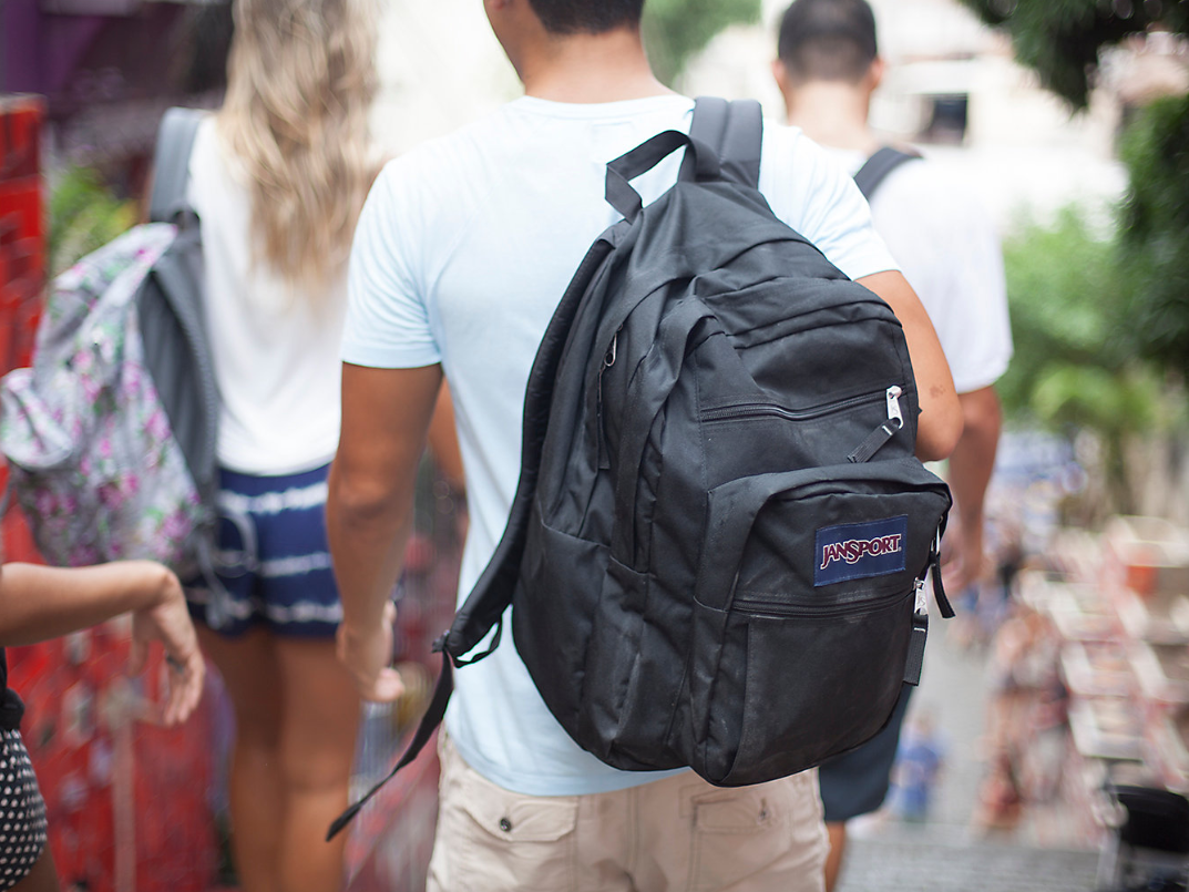 17 inch laptop motorcycle backpack Luka 17 Inch Laptop Backpack | Oatmeal | CALPAK main image 0
