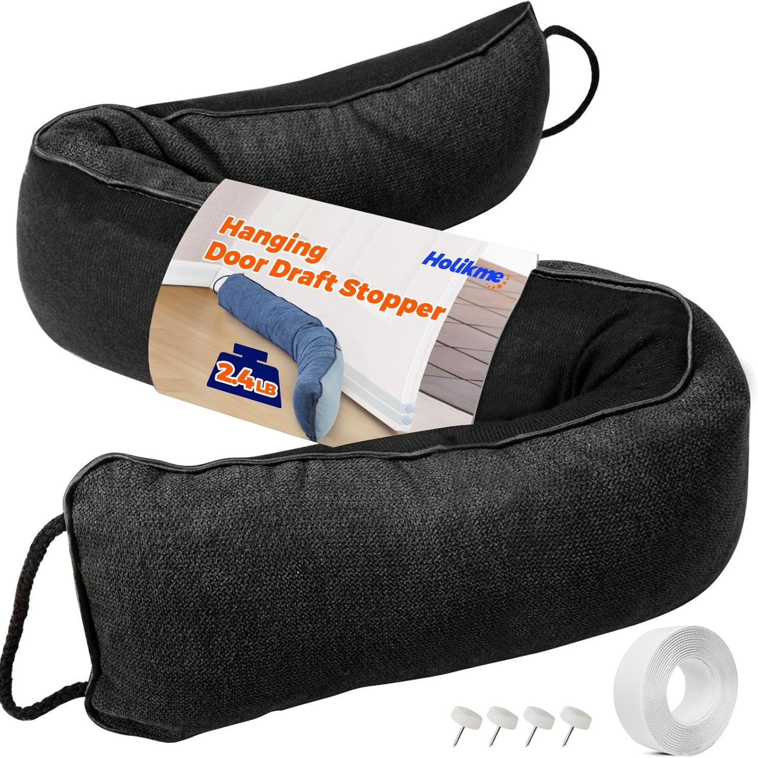 Holikme Weighted Draft Excluder against white background.