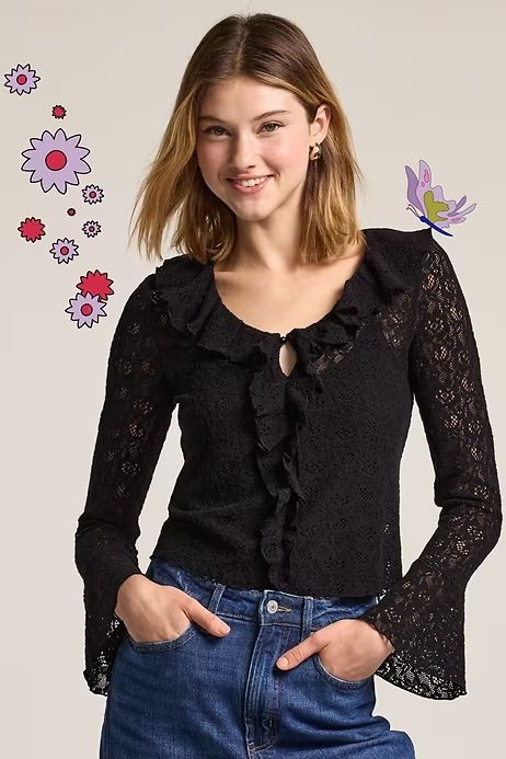 old navy x anna sui top