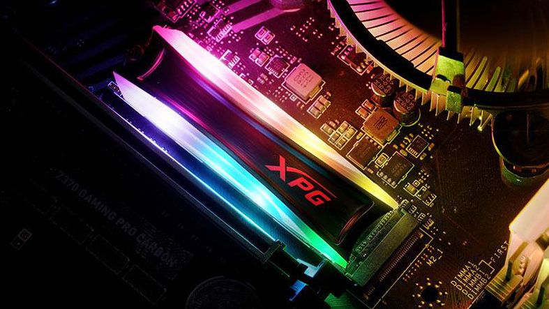 This might be the fastest M.2 RGB solid state drive ever built