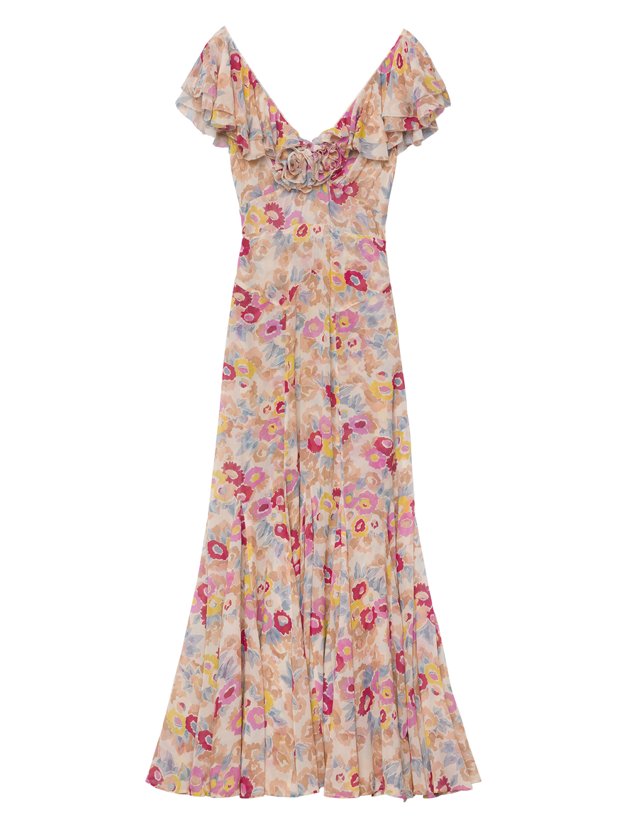Am&amp;Eacute;relle Dress -- Jardin De Camelias