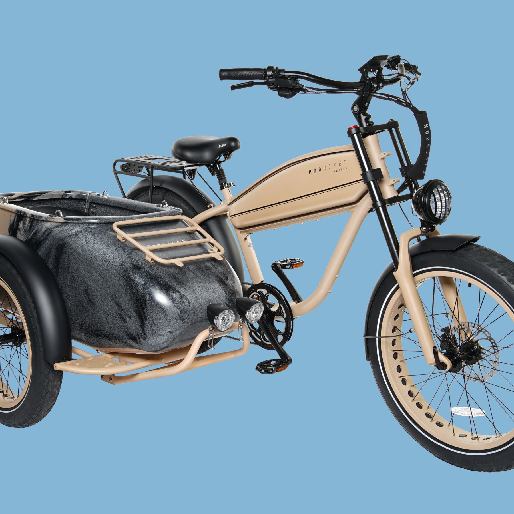 Sidecar Sahara Bike Electric MOD Easy SideCar Fun Stylish E-Bike
