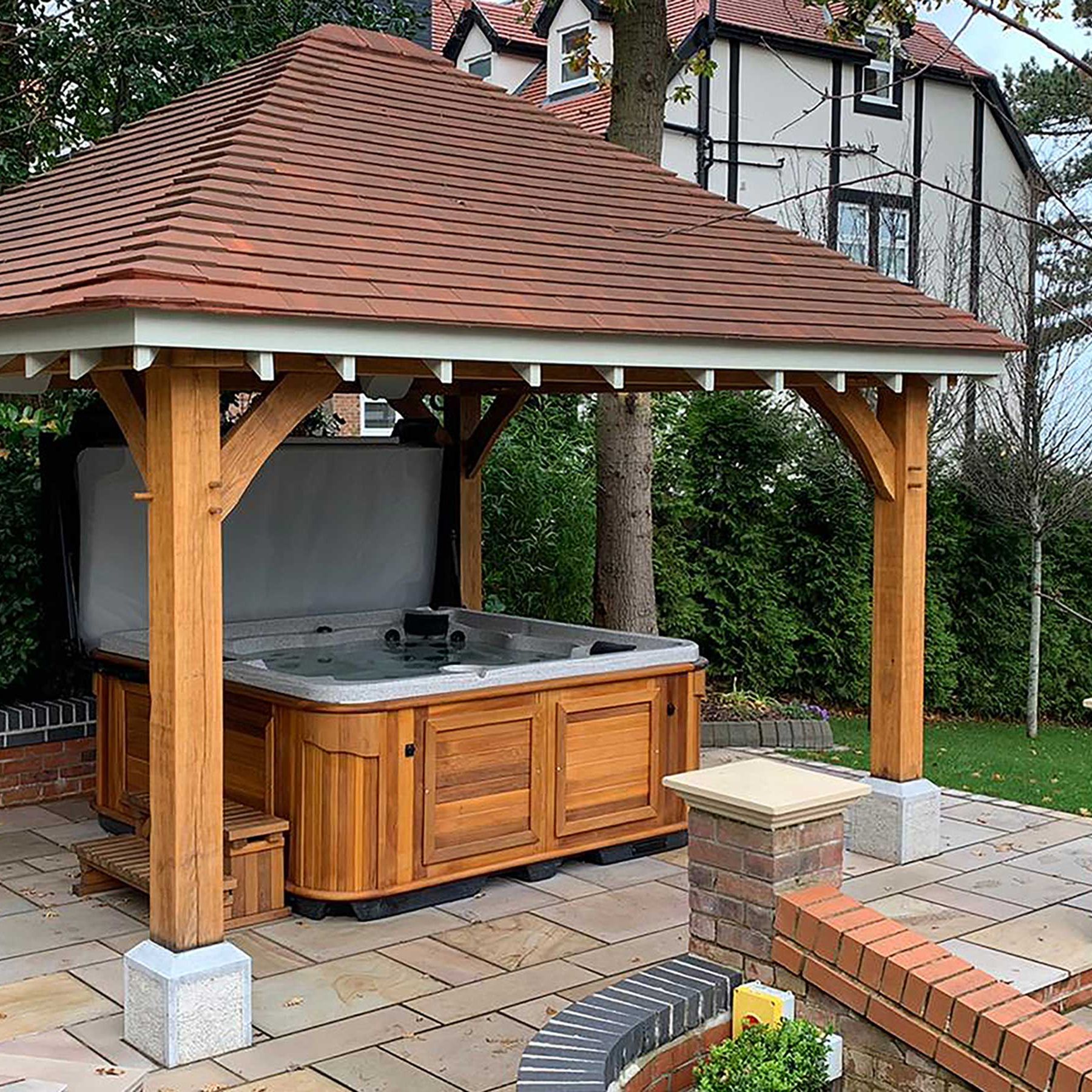 Hot tub gazebo ideas: 10 stylish structures for outdoor spas | Gardeningetc, image size:1800x1800
