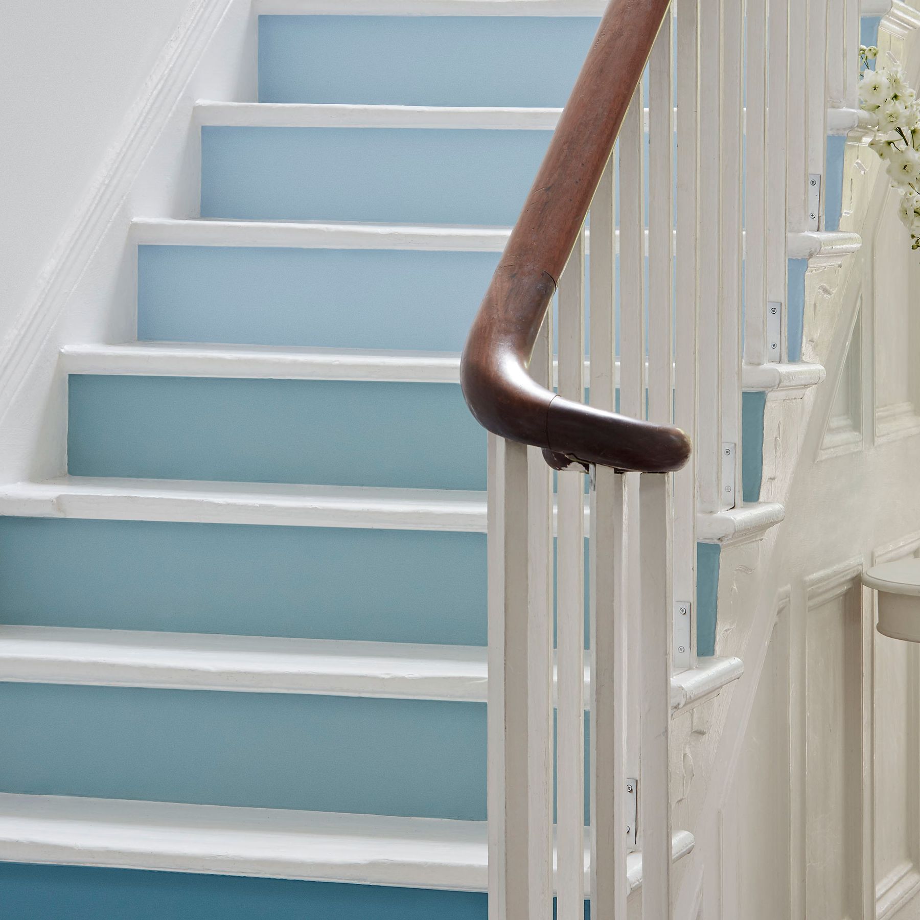 Top 70 Best Painted Stairs Ideas Staircase Designs