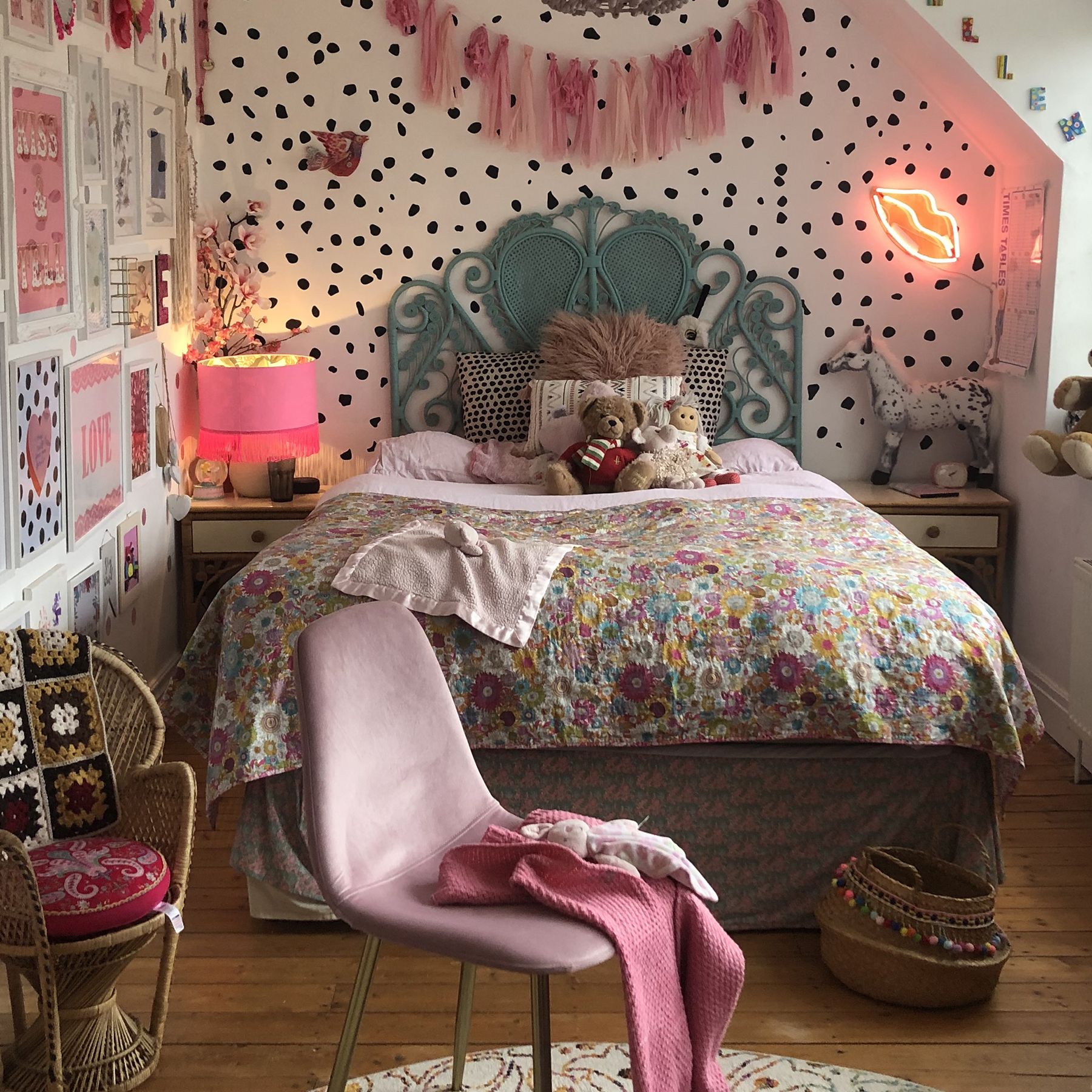 Girls' bedroom ideas – 20 looks to please every child | Real Homes, image size:1800x1800