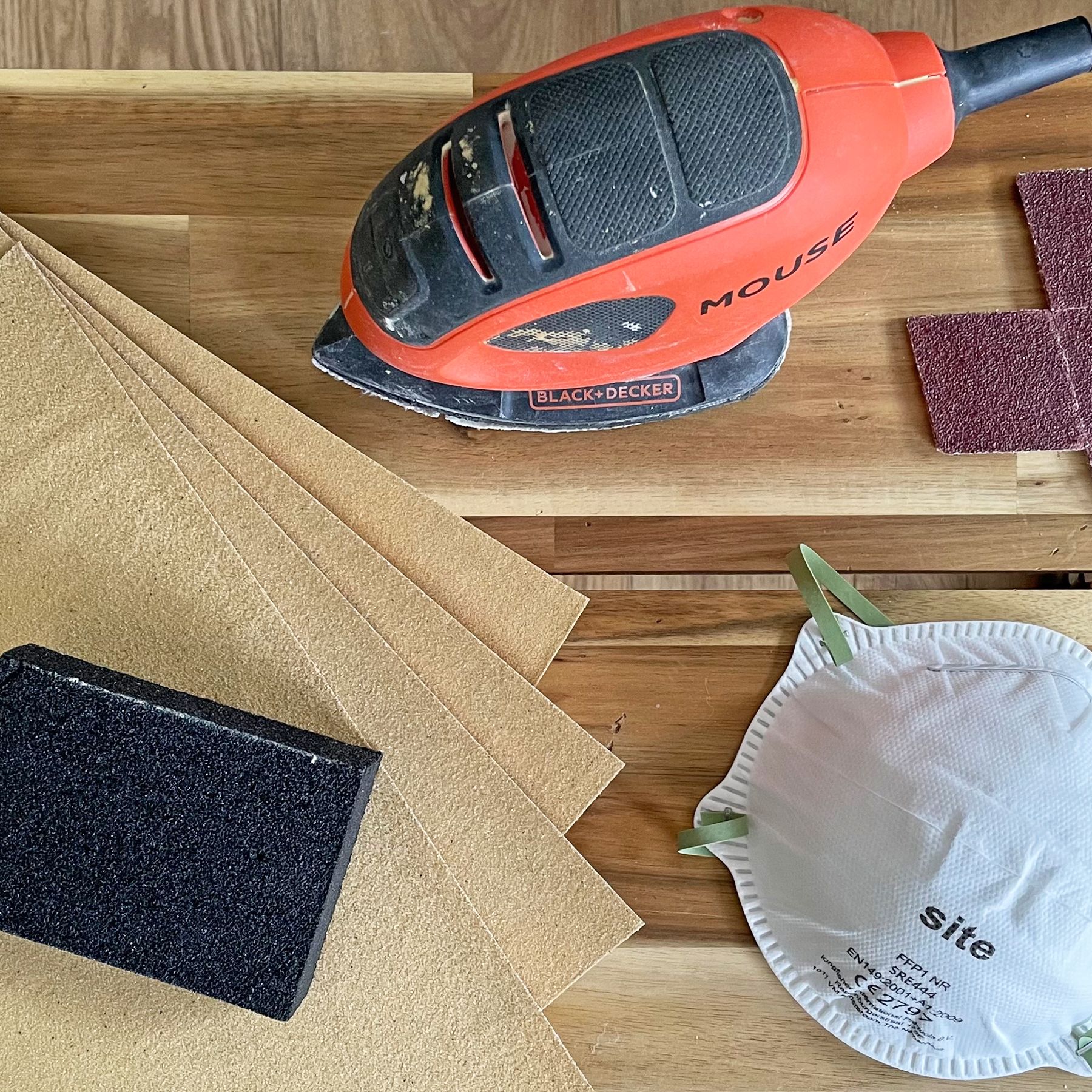 40 Pack Pal Sander Sandpaper Ouse Sanding Sheets Assorted Grits 40/60/80/120 Fits Black And - View #9