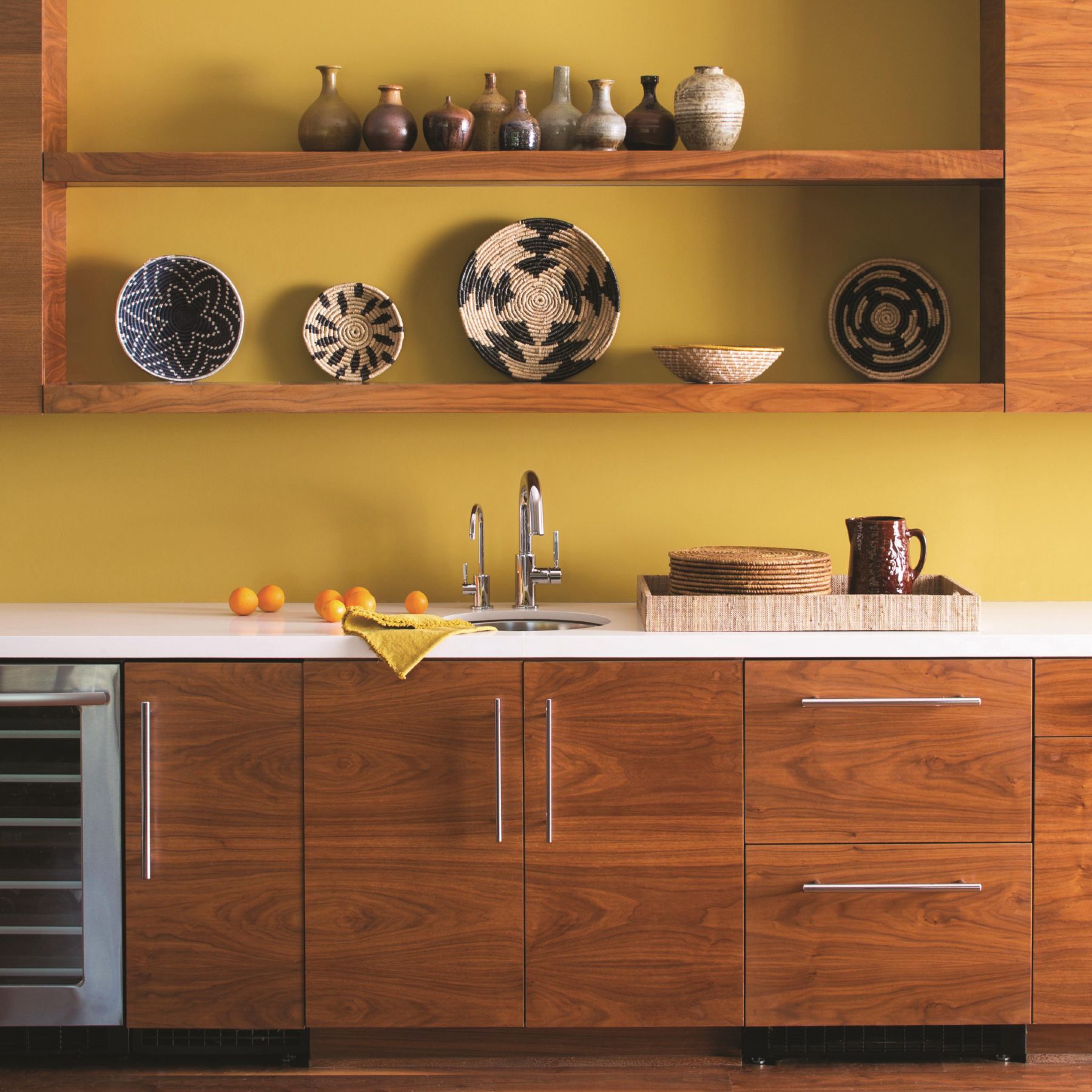 9 yellow small kitchen ideas to bring the sunshine in | Real Homes, image size:1800x1800