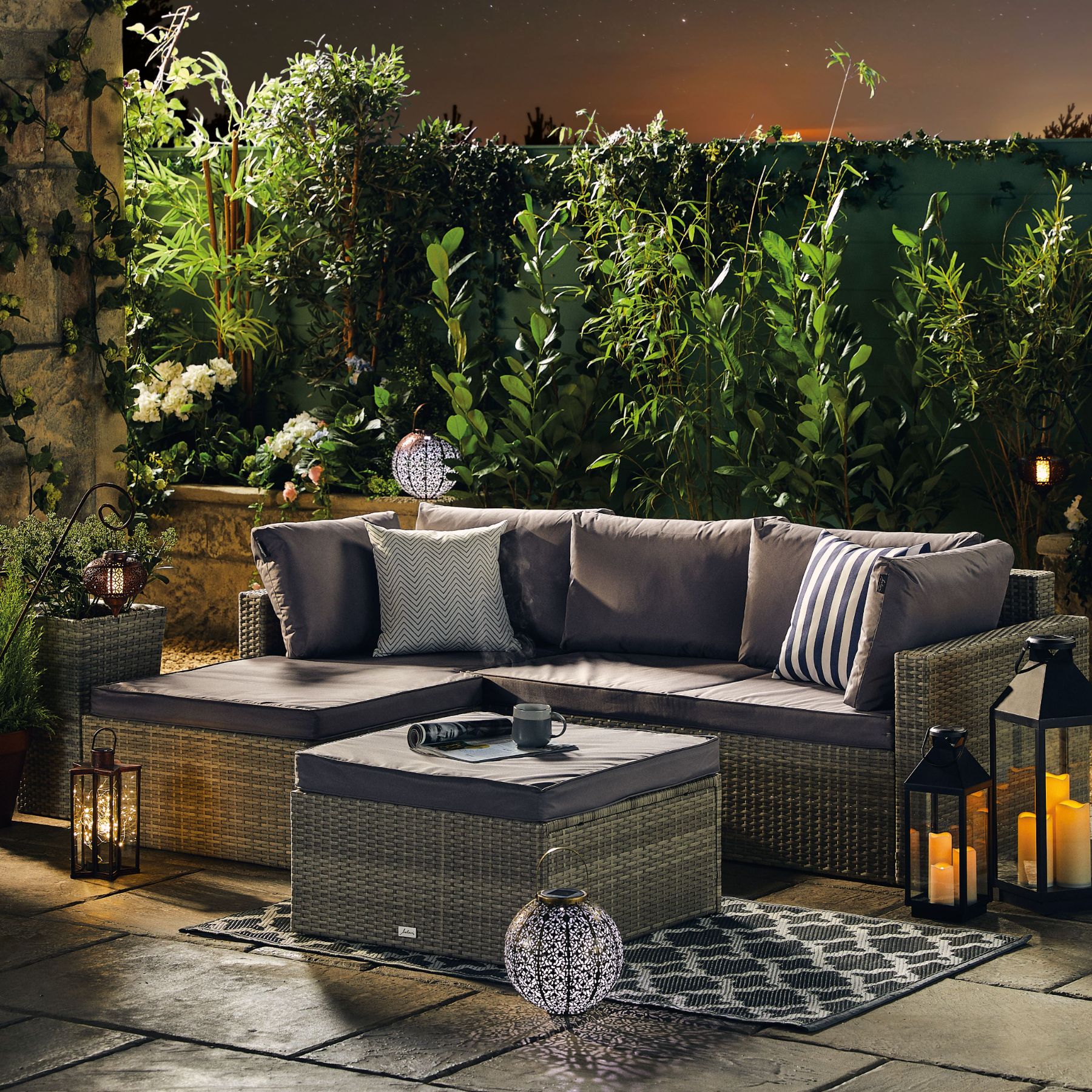 Aldi's sellout rattan corner sofa is returning to stores | Ideal Home