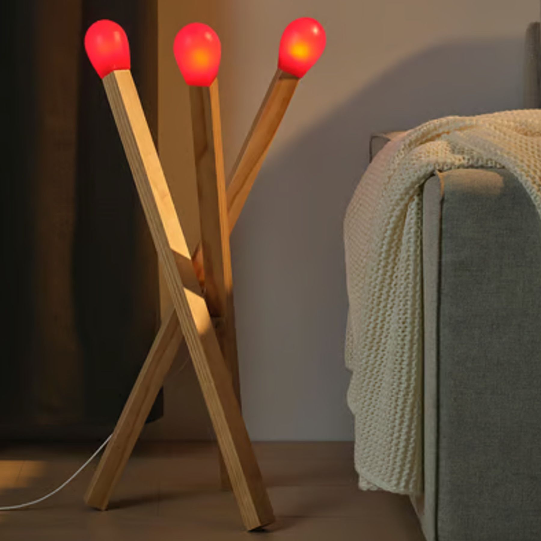 The IKEA STRÅLA lamp is one of the most fun lamps I've seen