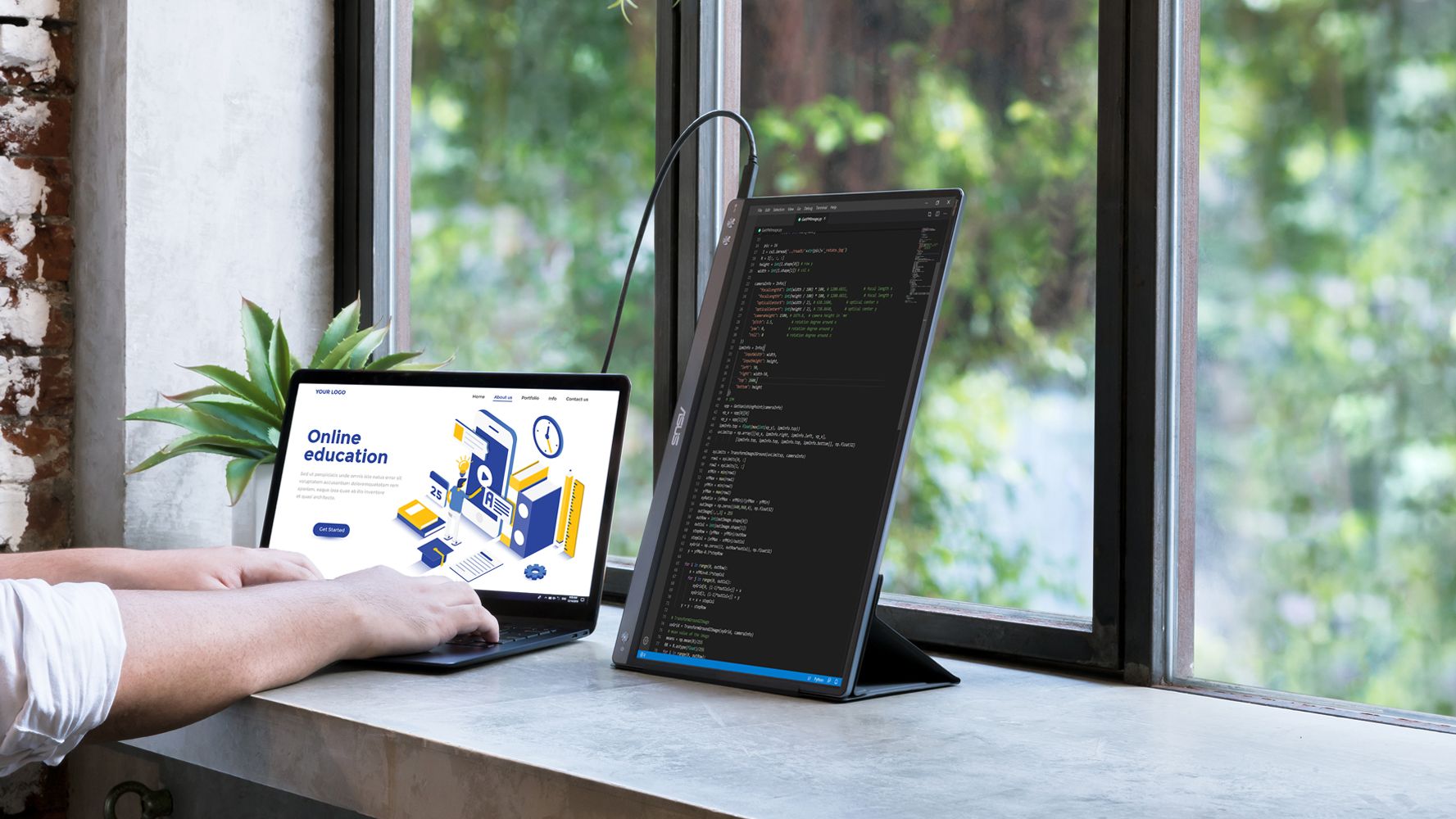 【美品】ASUS ZenScreen MB14AC 14インチポータブルモニター Amazon.co.jp: ASUS ZenScreen MB14AC 14インチ ポータブルUSB Type-C