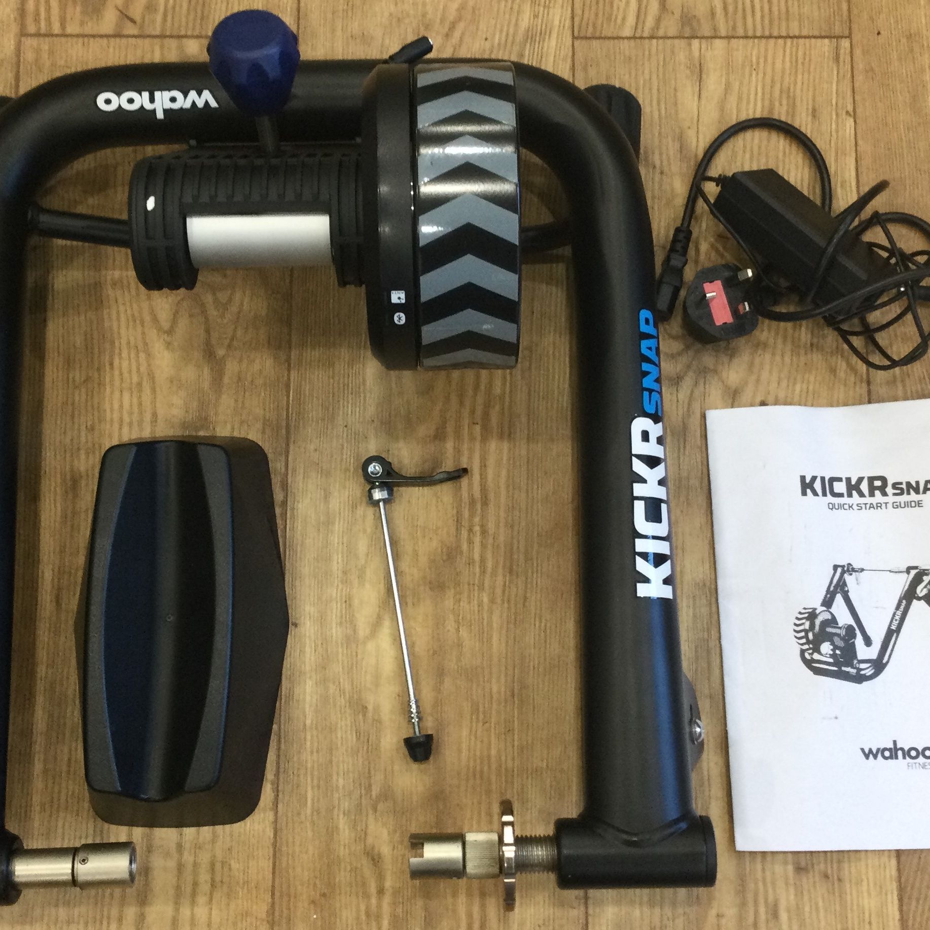 Wahoo Kickr Snap wheel-on smart trainer review - a great chunk of