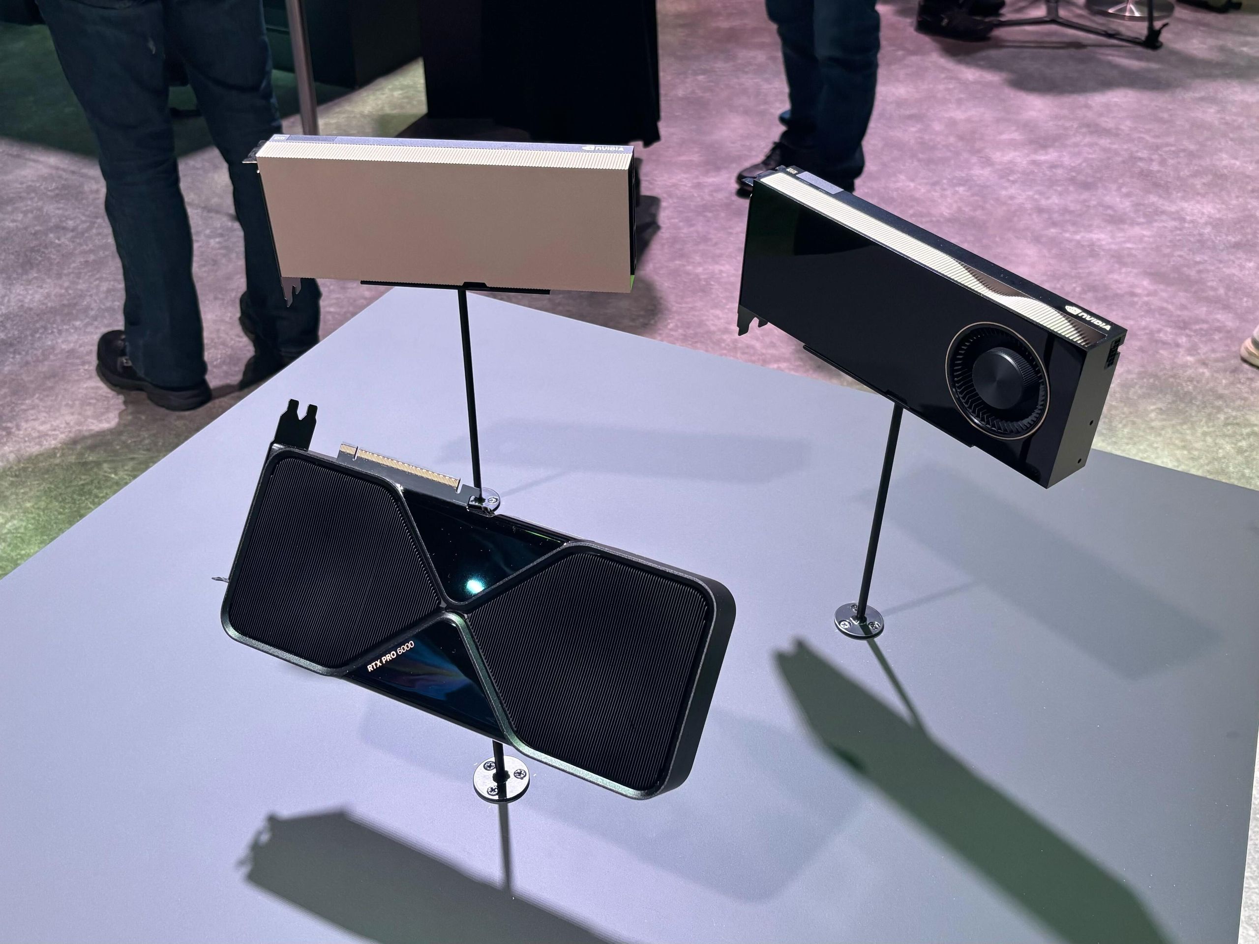 Nvidia RTX Pro 6000 up close: Blackwell RTX Workstation, Max-Q