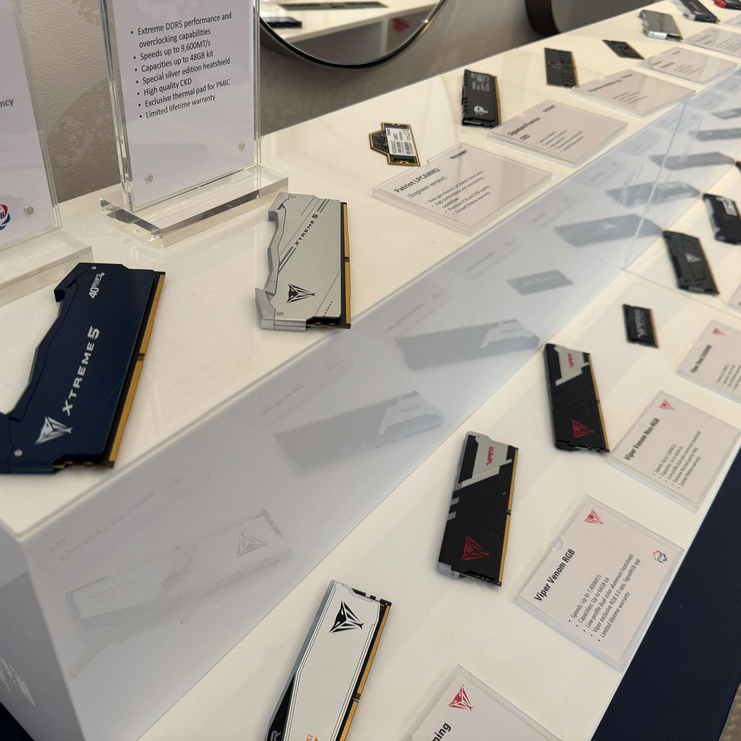 ram様 リクエスト 5点 まとめ商品 Patriot celebrates 40th Anniversary with Viper Xtreme 5 DDR5-9600