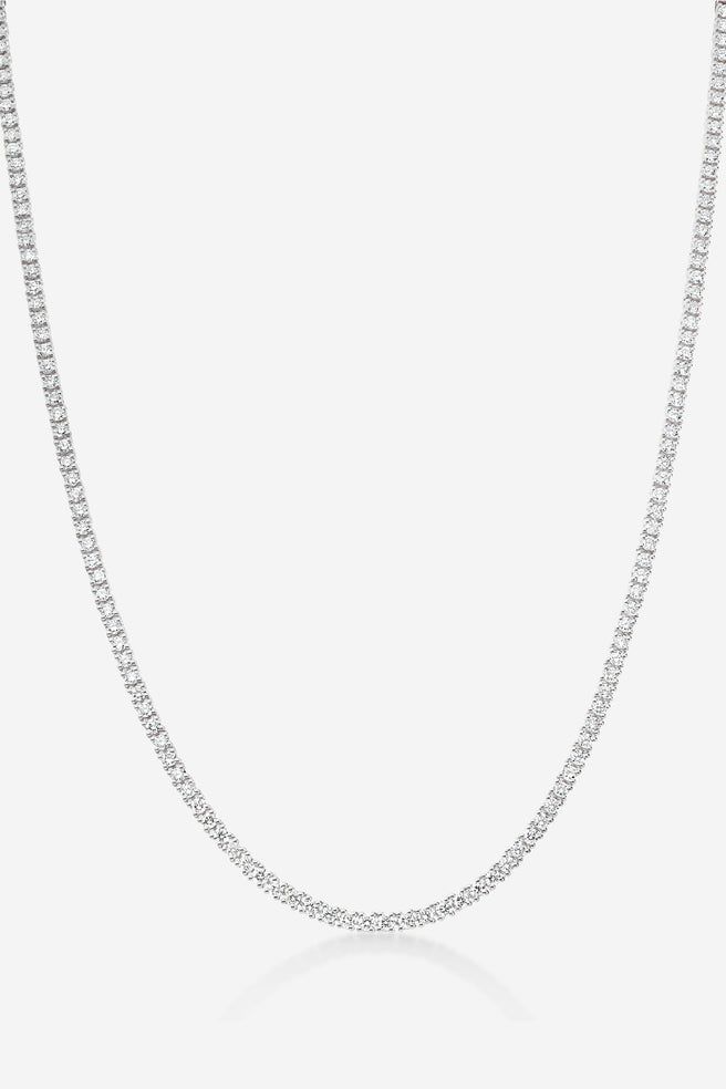 14k White Gold / 3 Carat / 16"