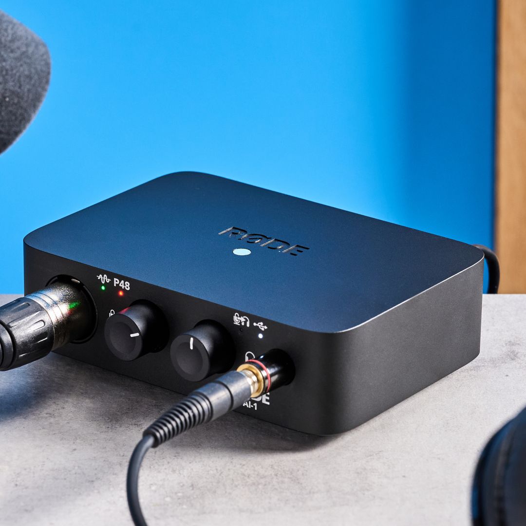 RODE AI-1 オーディオインターフェース&ヘッドホンアンプ★M250119 AI-1 | Single-channel Audio Interface | RØDE