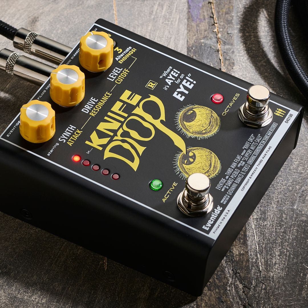 ギター Eventide Knife Drop Knife Drop™ Fuzz Synth Pedal – Eventide