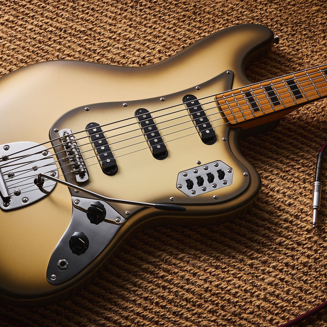 ベース Squier By Fender Classic Vibe Bass VI Squier Classic Vibe Bass VI Guitar Black | Guitar Center