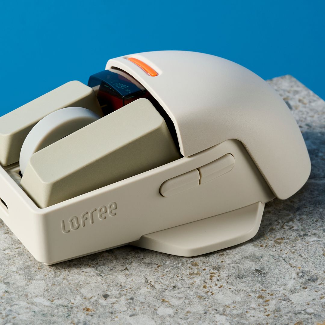 Lofree TOUCH ホワイト マウス Amazon.com: LOFREE Touch PBT Wireless Mouse with USB