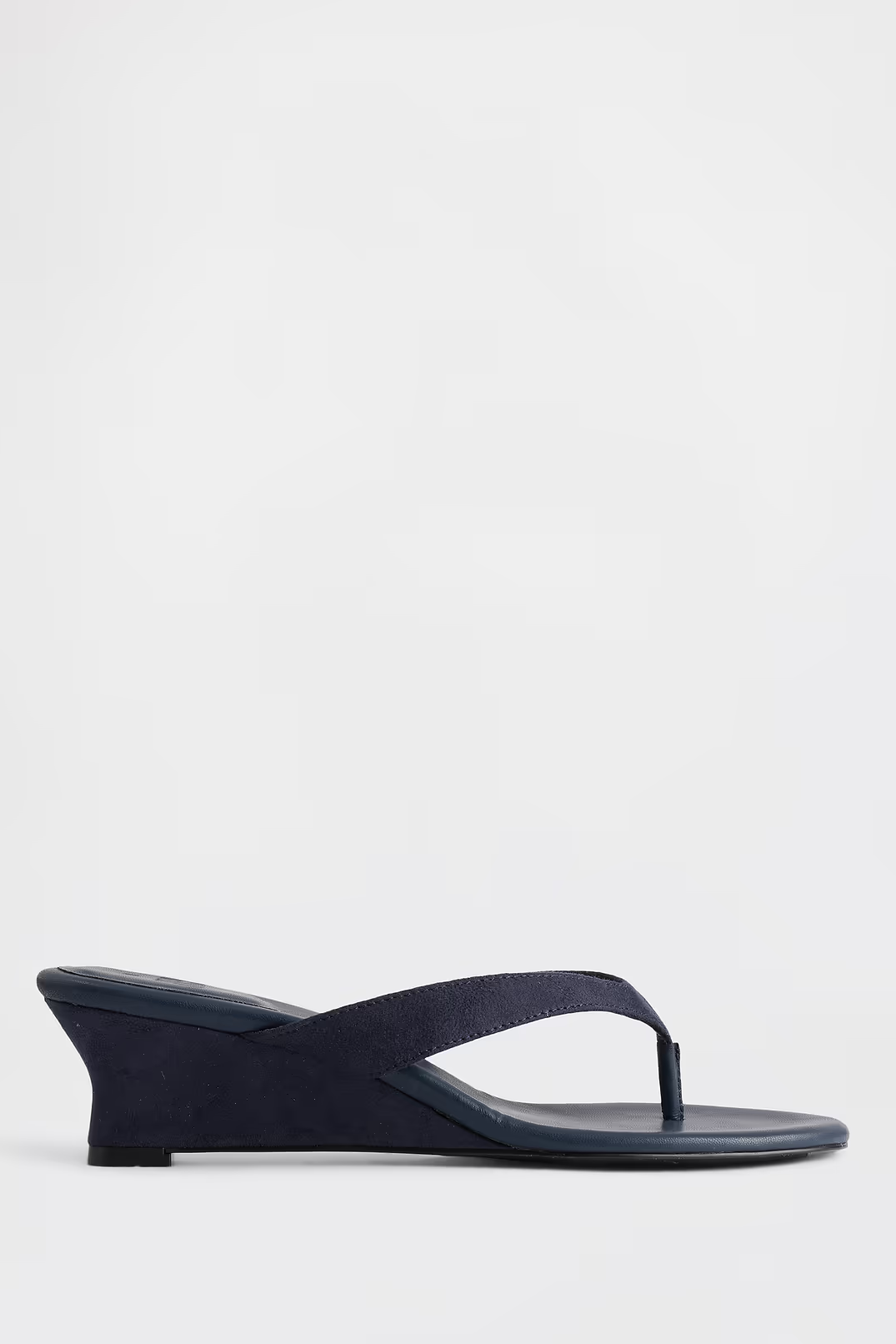 Gap, Vegan Leather Wedge Thong Sandals