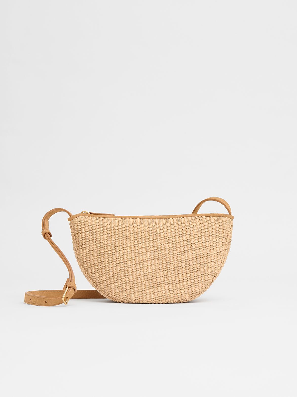 Moon Sling - Natural Raffia/budino Suede
