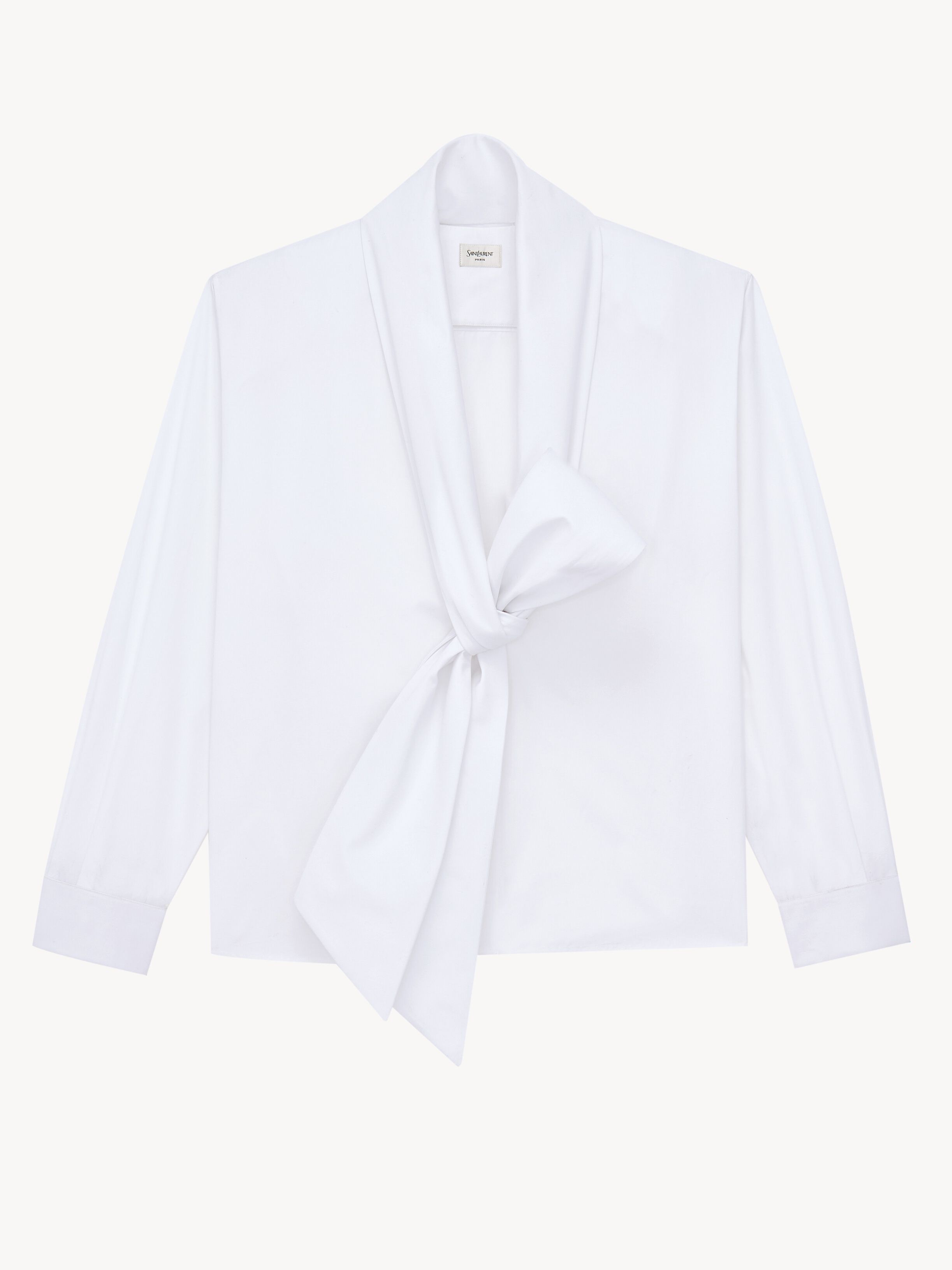 Lavalli&amp;egrave;re Shirt in Cotton Poplin