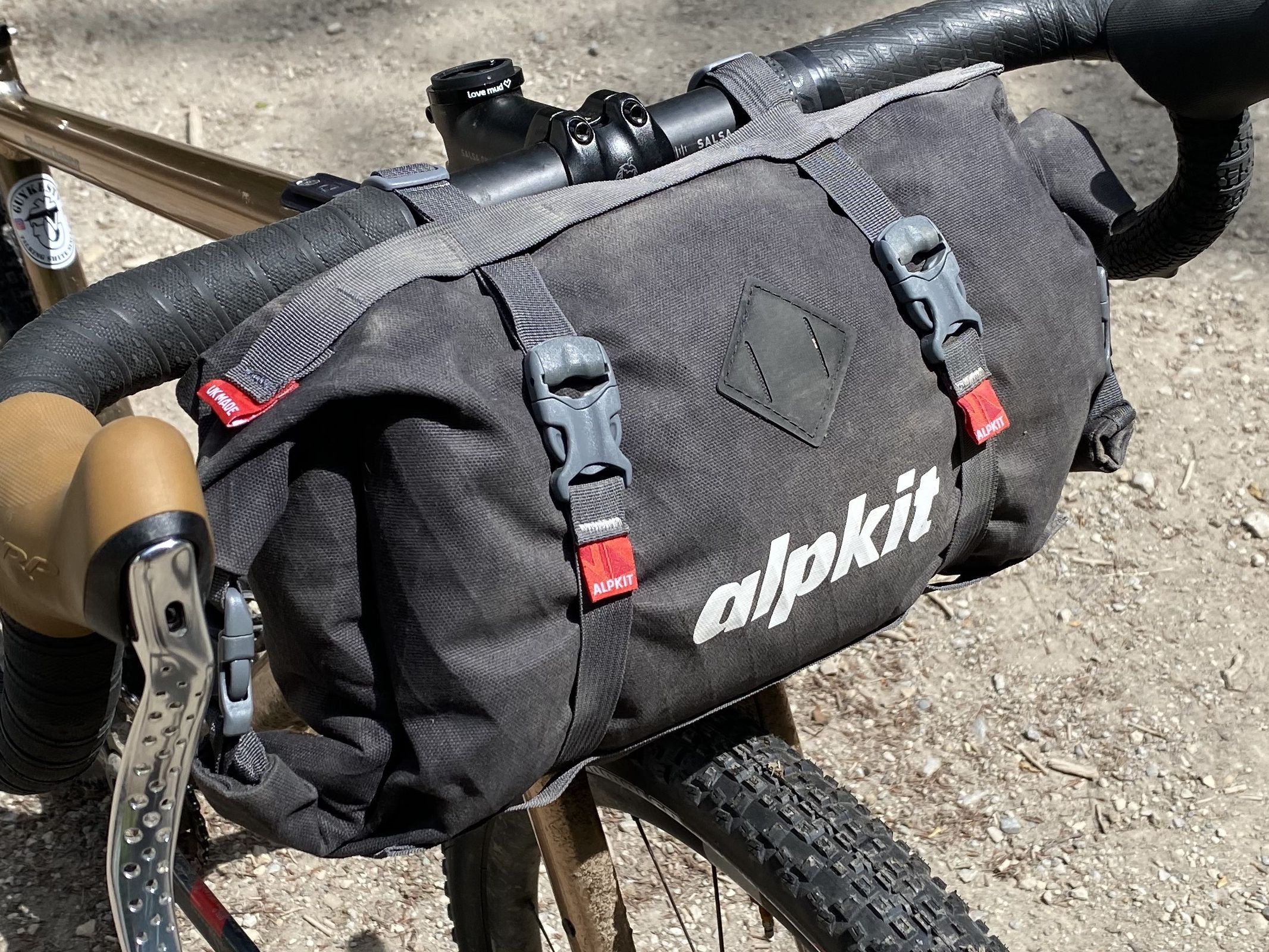 Bike Alpkit Bags Bike Packing Alpkit Handlebar Dry Bag Alpkit