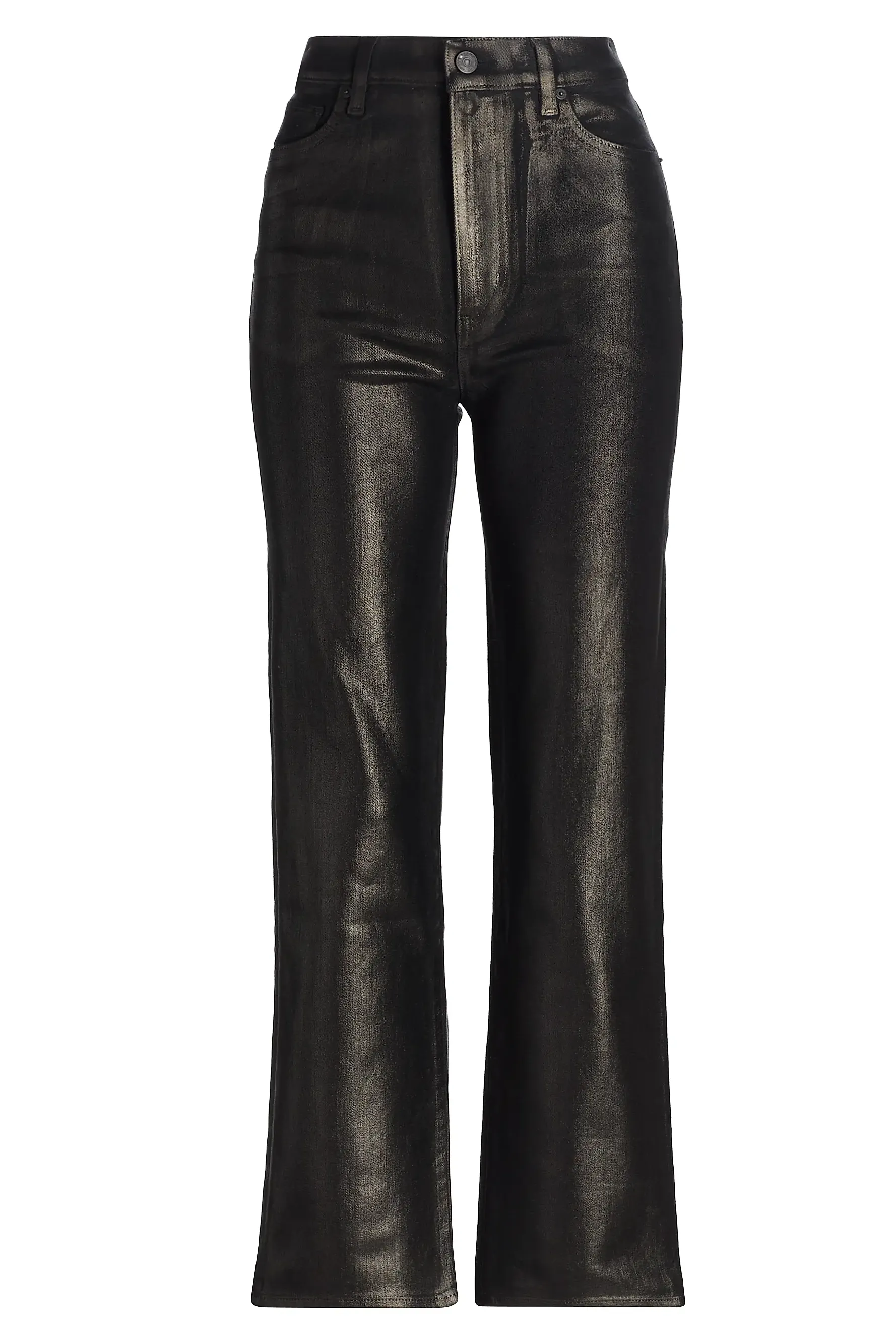 Le Sleek Straight Faux Leather Pants