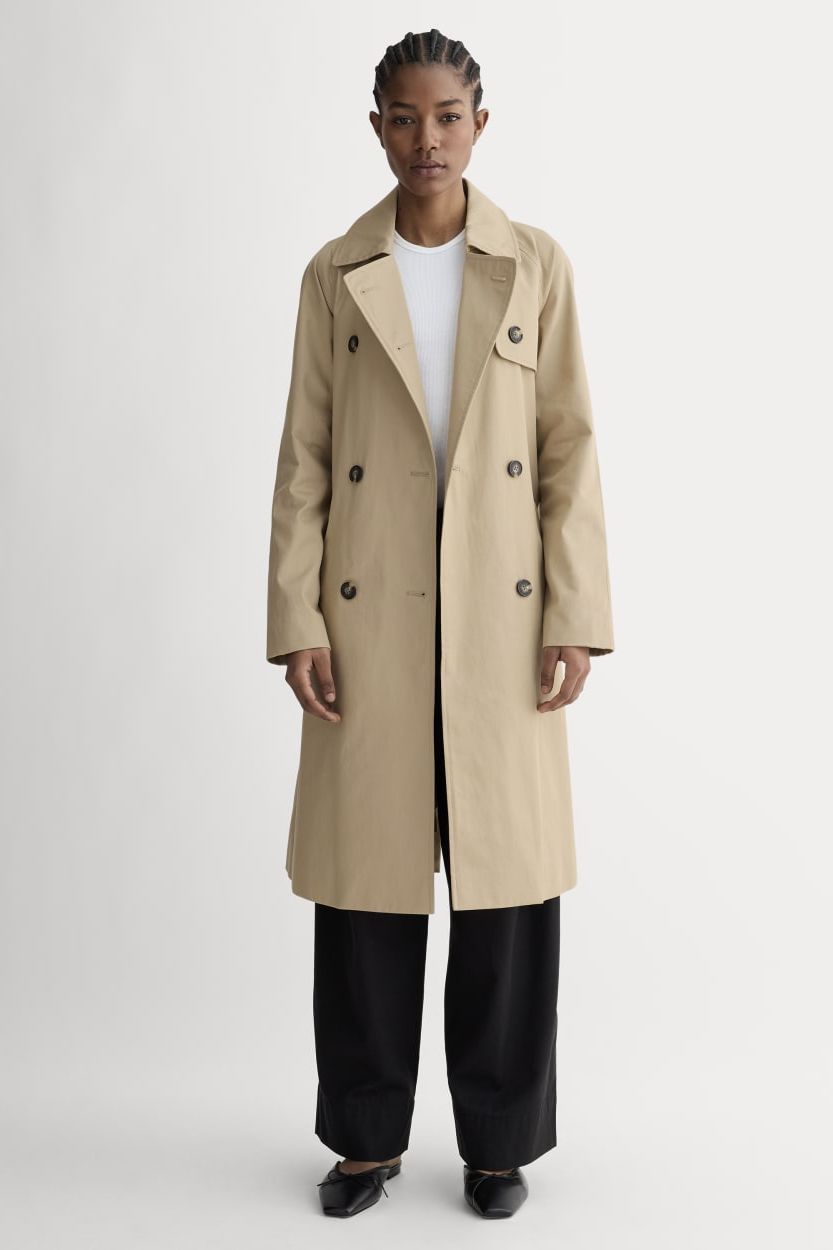 The Modern Trench Coat | Cornstalk - Xxs