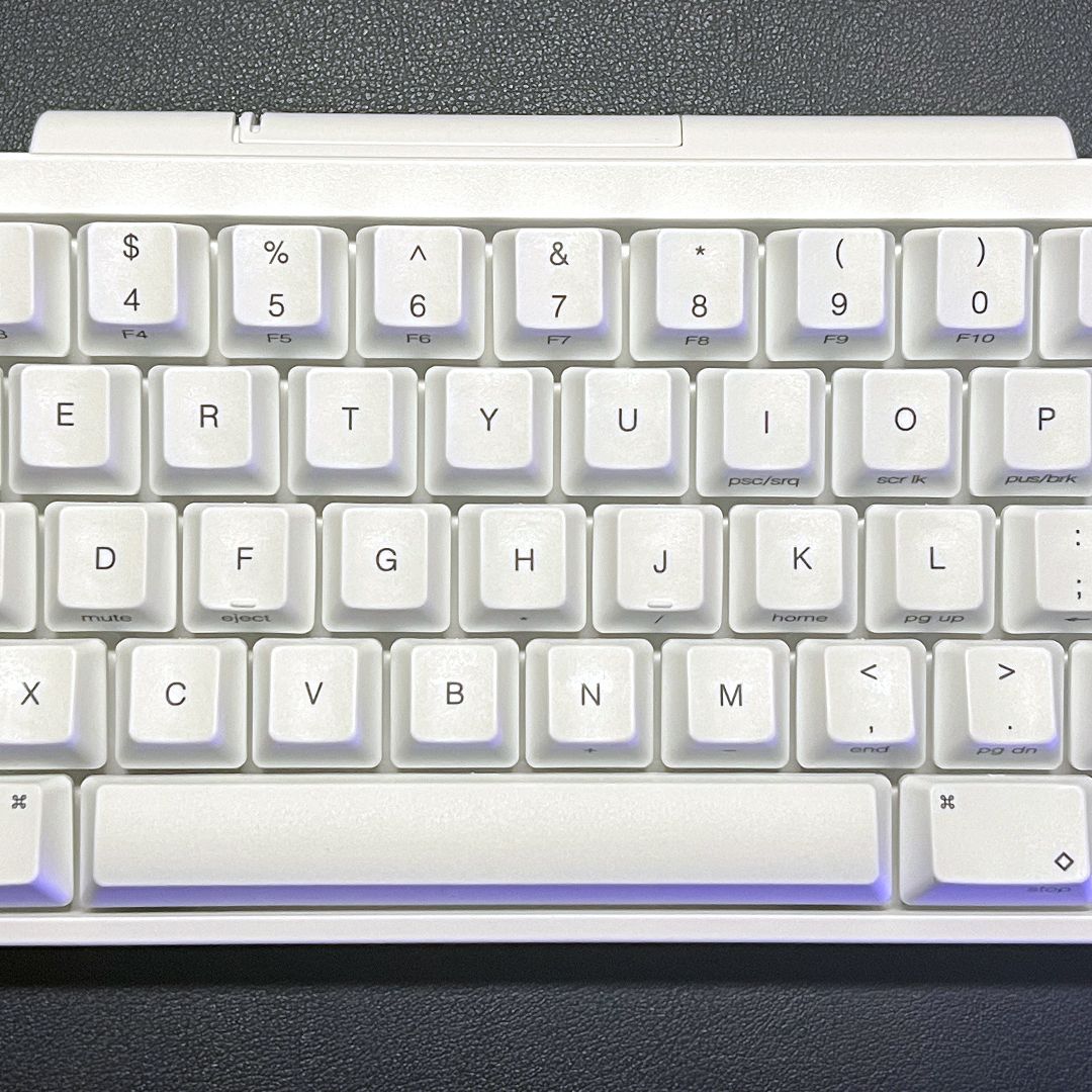 HHKB Professional Hybrid Type-S Snow Review: Pretty, White, and