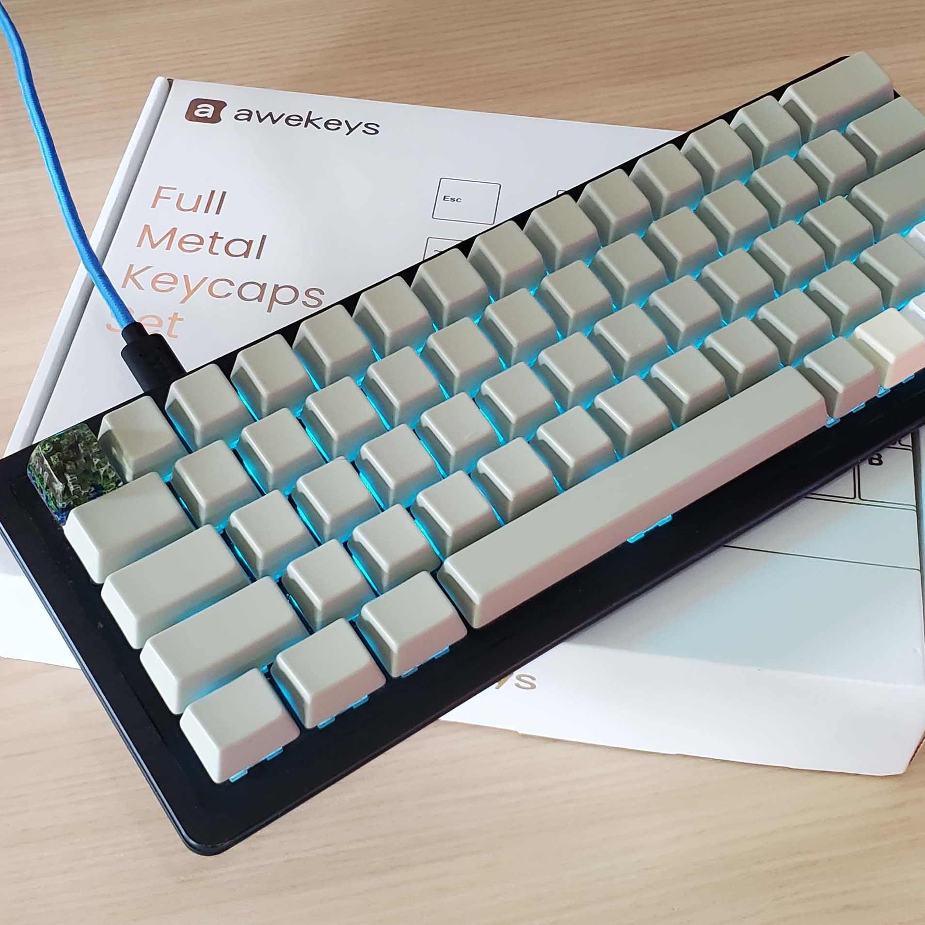 The holy THOCK of Awekeys' Full Metal Keycaps cannot make up The holy THOCK of Awekeys' Full Metal Keycaps cannot make up
